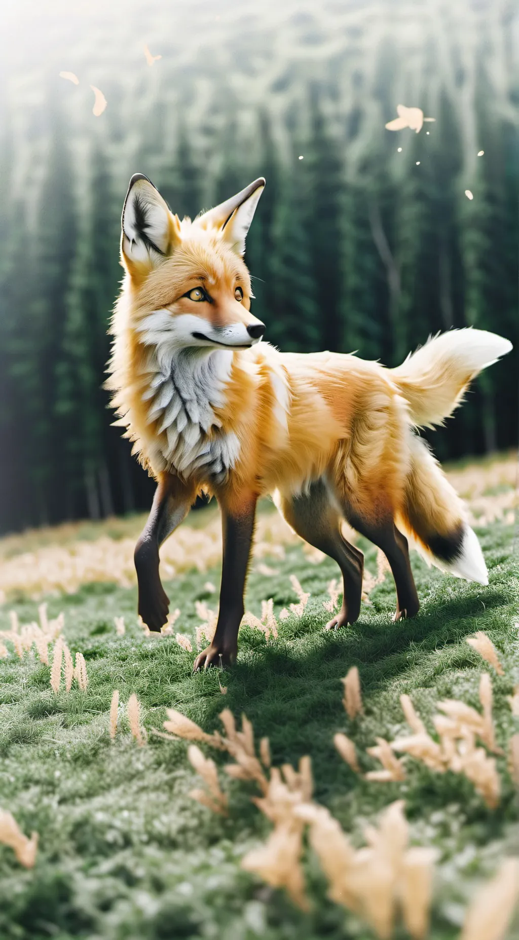 ai character: Tails & Sonic background