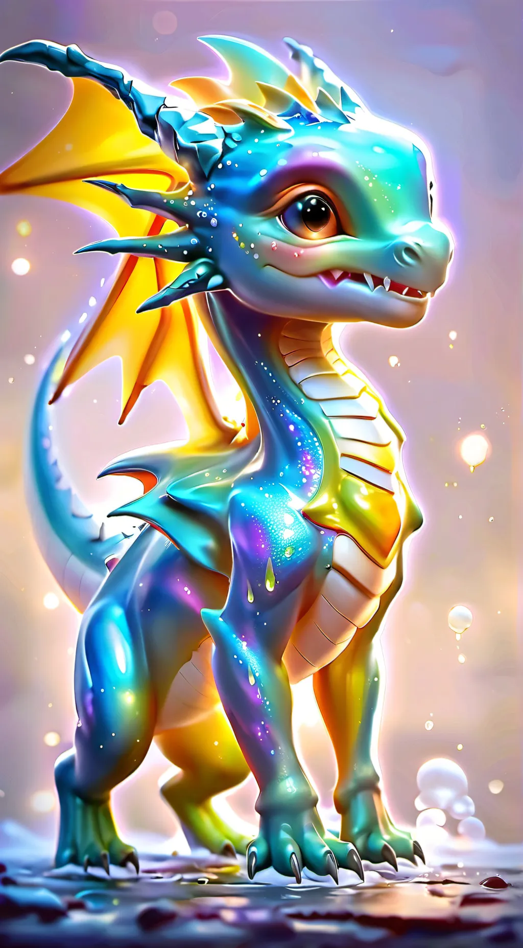 ai character: Dragon orphanage  background