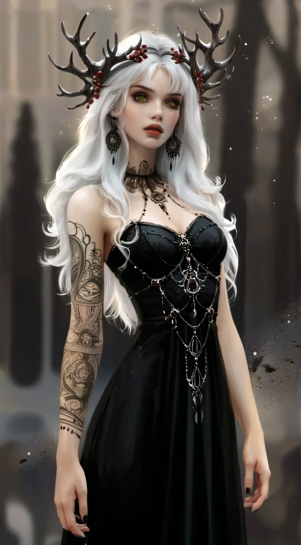 ai character: Evelyn background