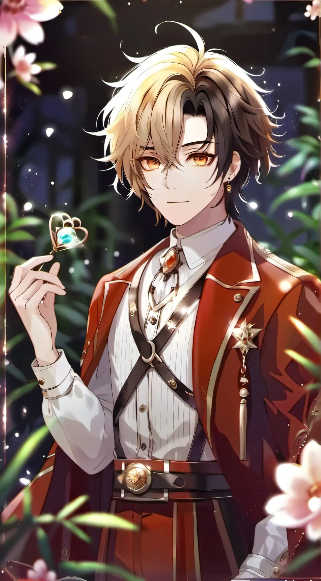 ai character: ❤️~leo~❤️ background