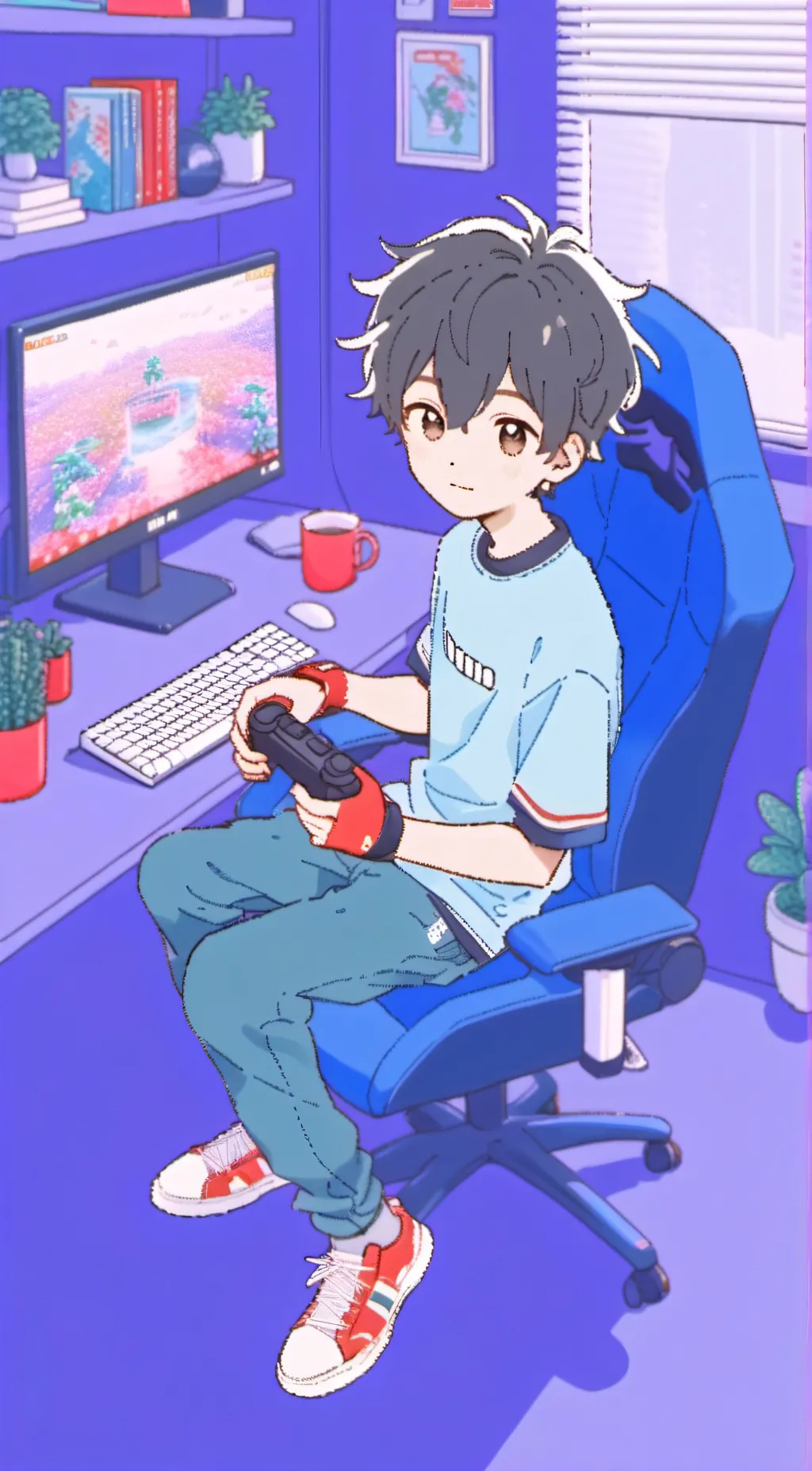 ai character: Marcos background