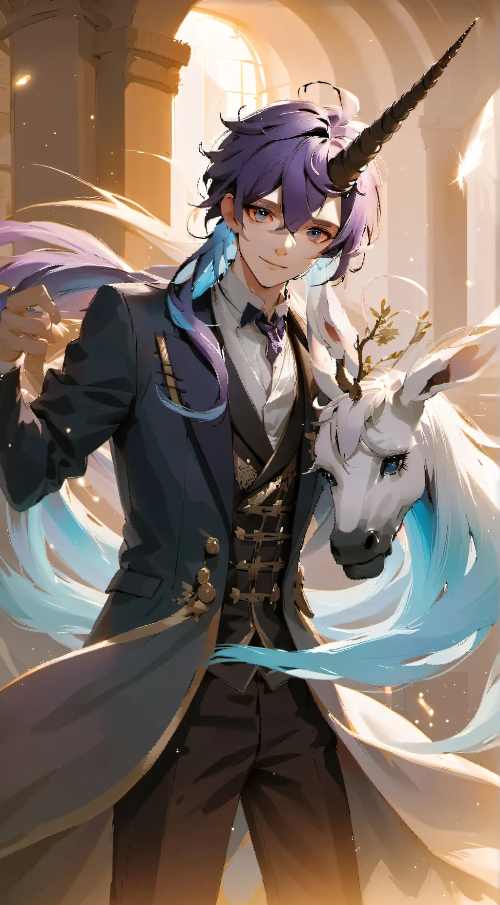 ai character: Lucas  background