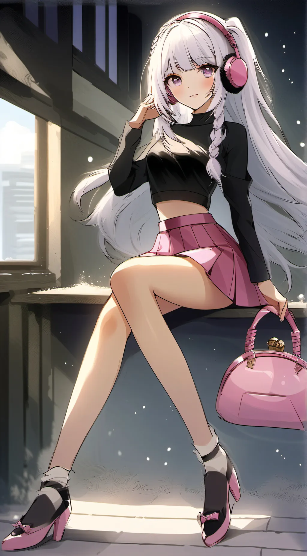 ai character: Rose background