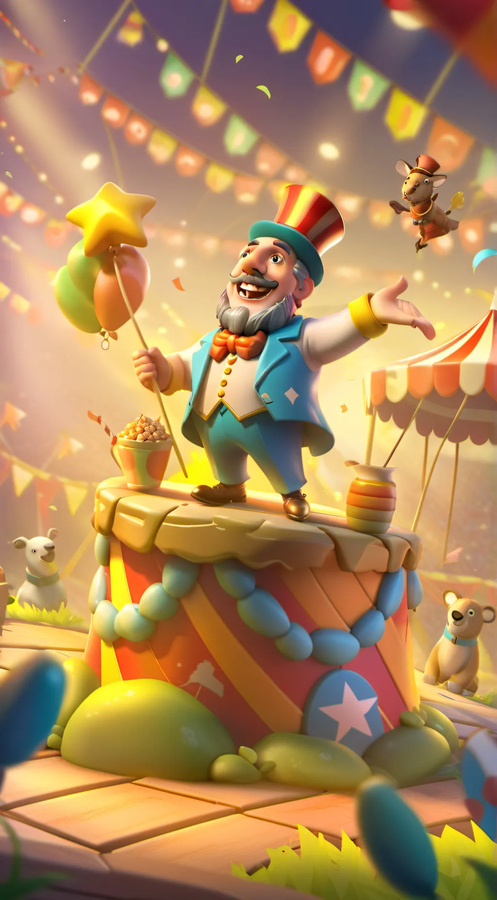 ai character: tadc background