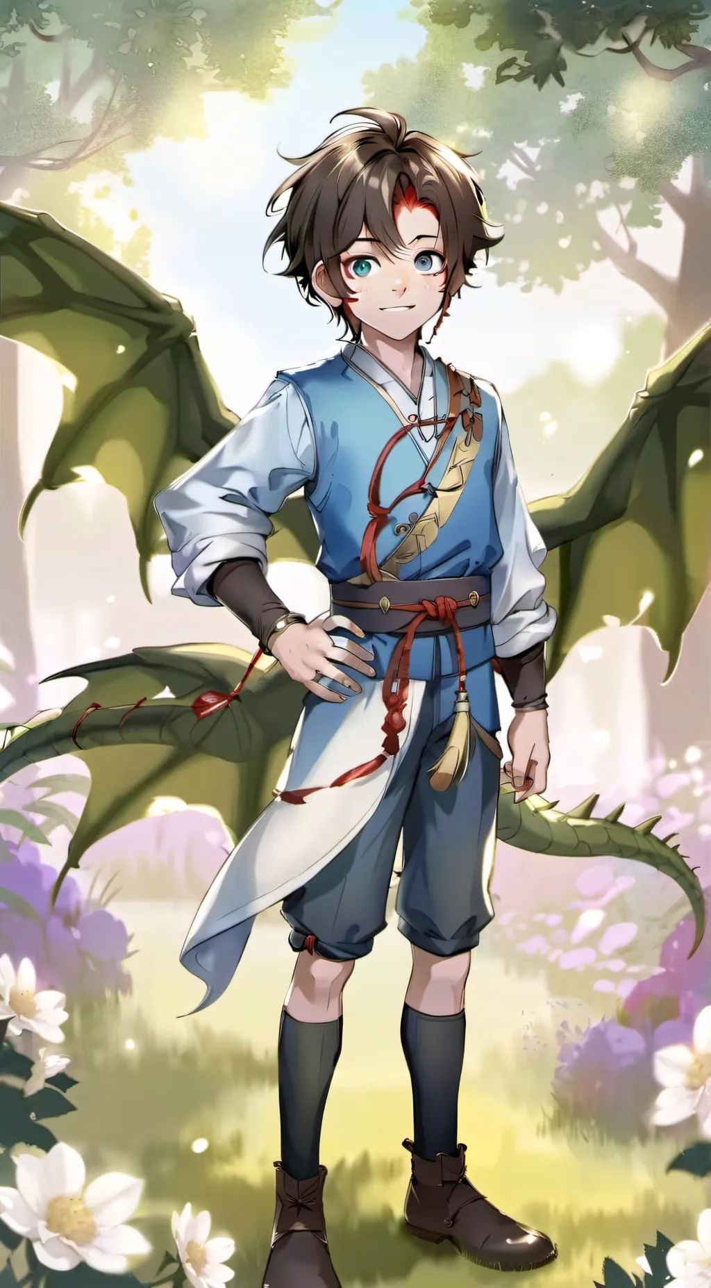 ai character: patrick background