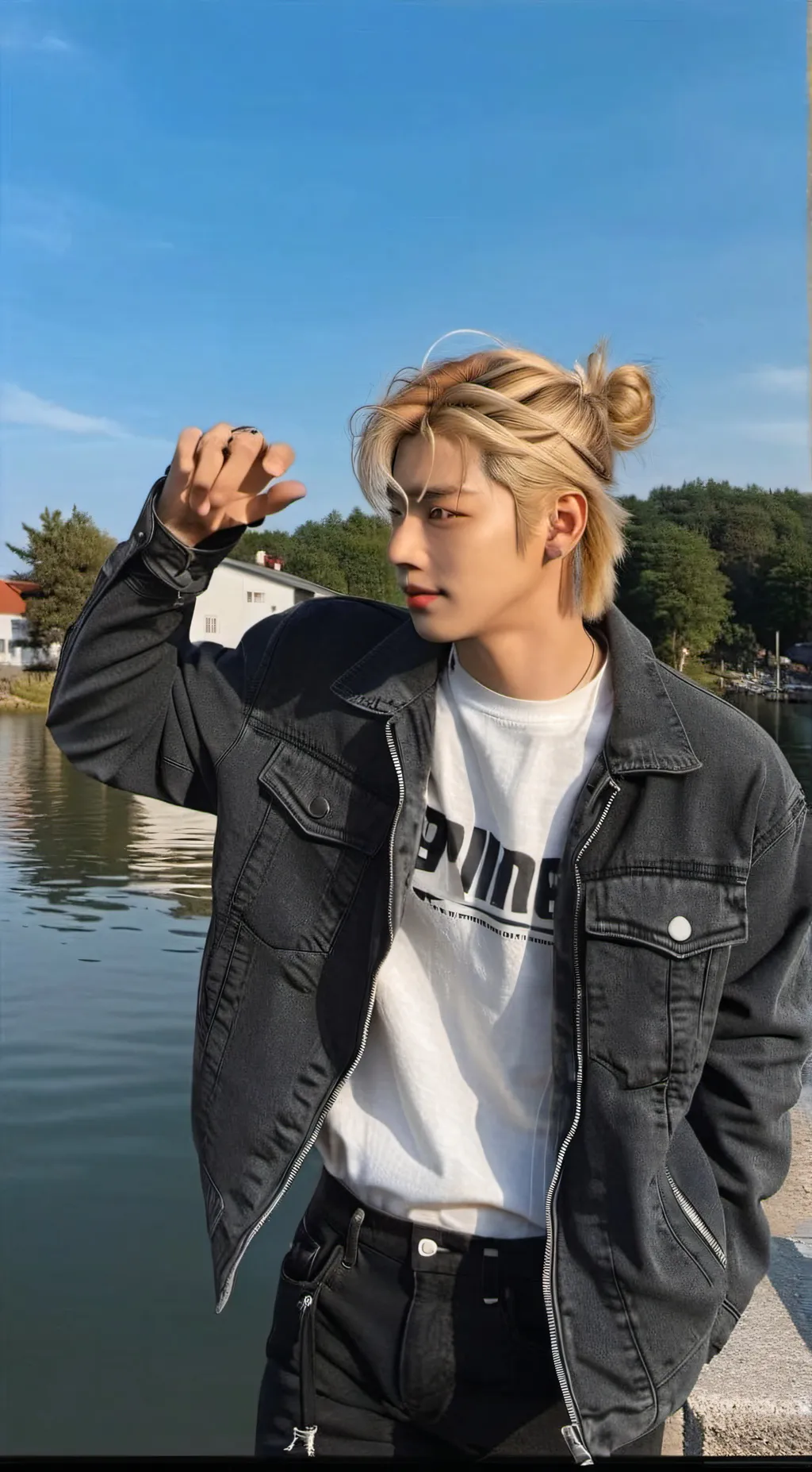 ai character: Felix  background