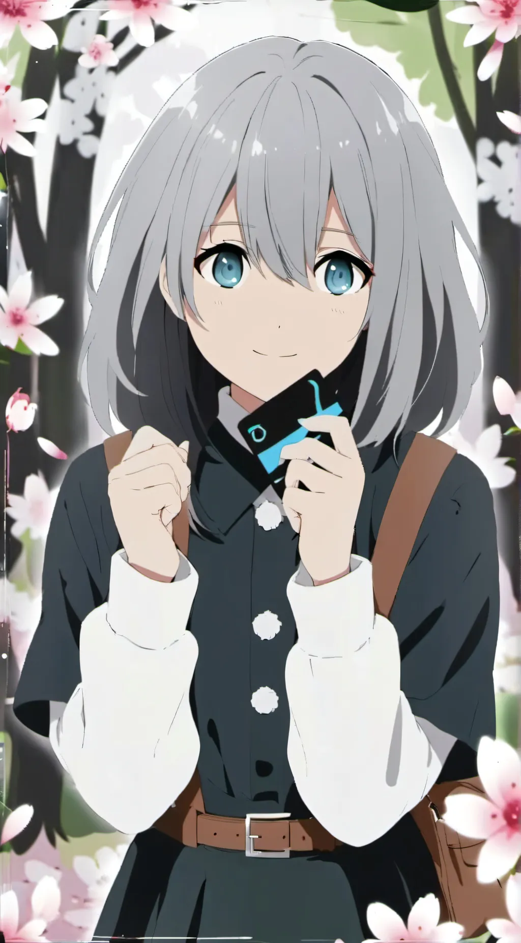 ai character: Sakura background