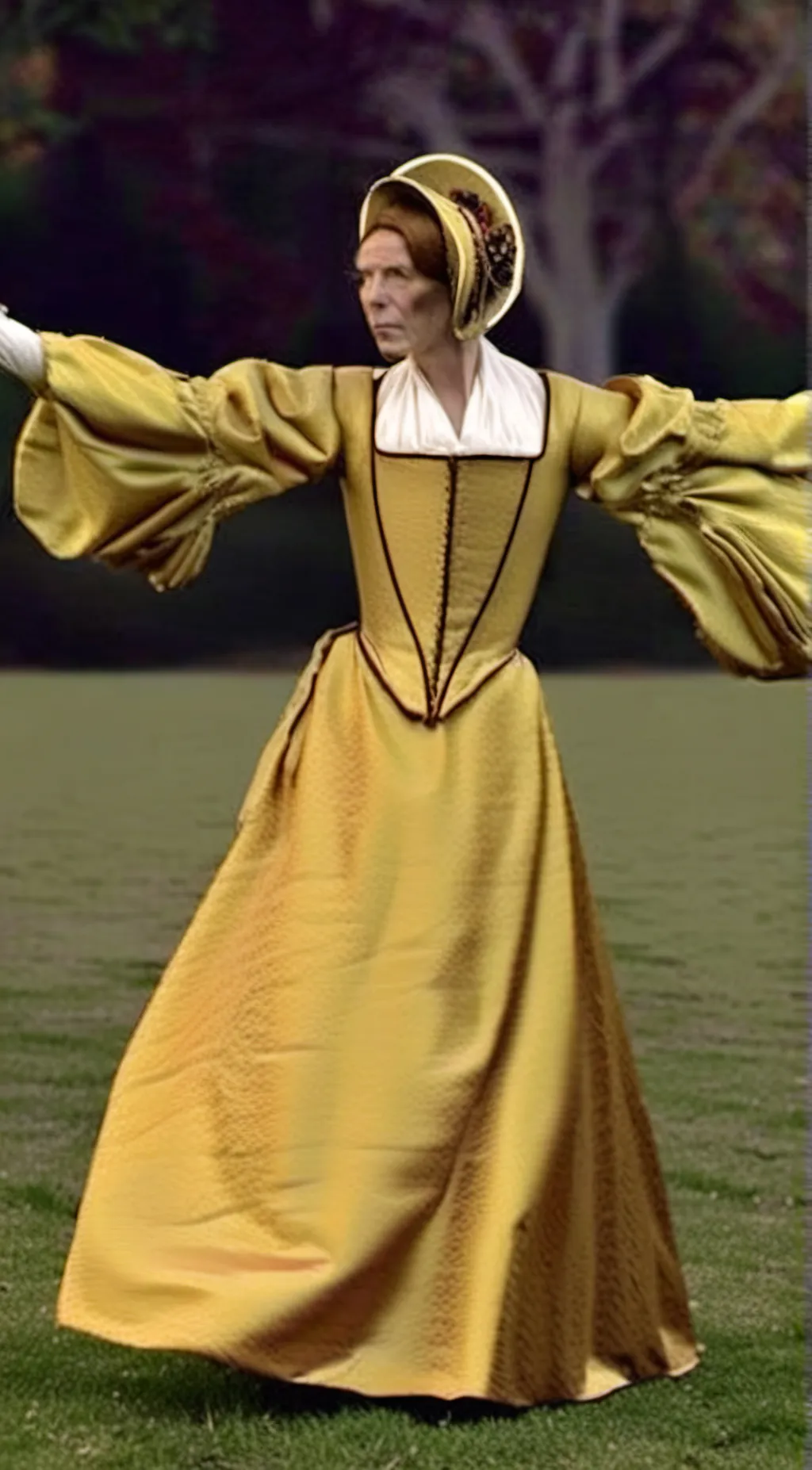 ai character: Mia QueenofEngland background