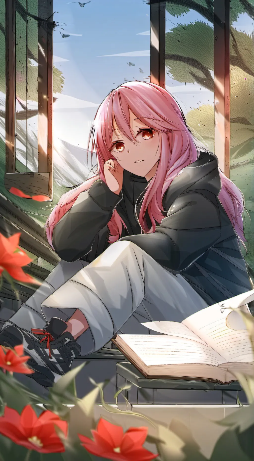 ai character: sesy background