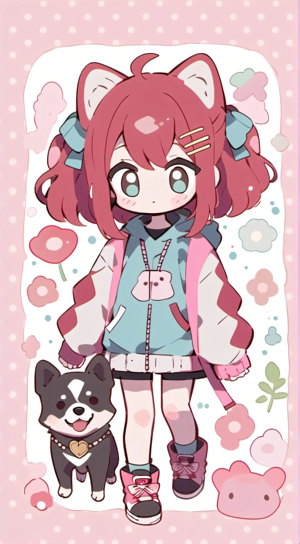 ai character: Miaki  background