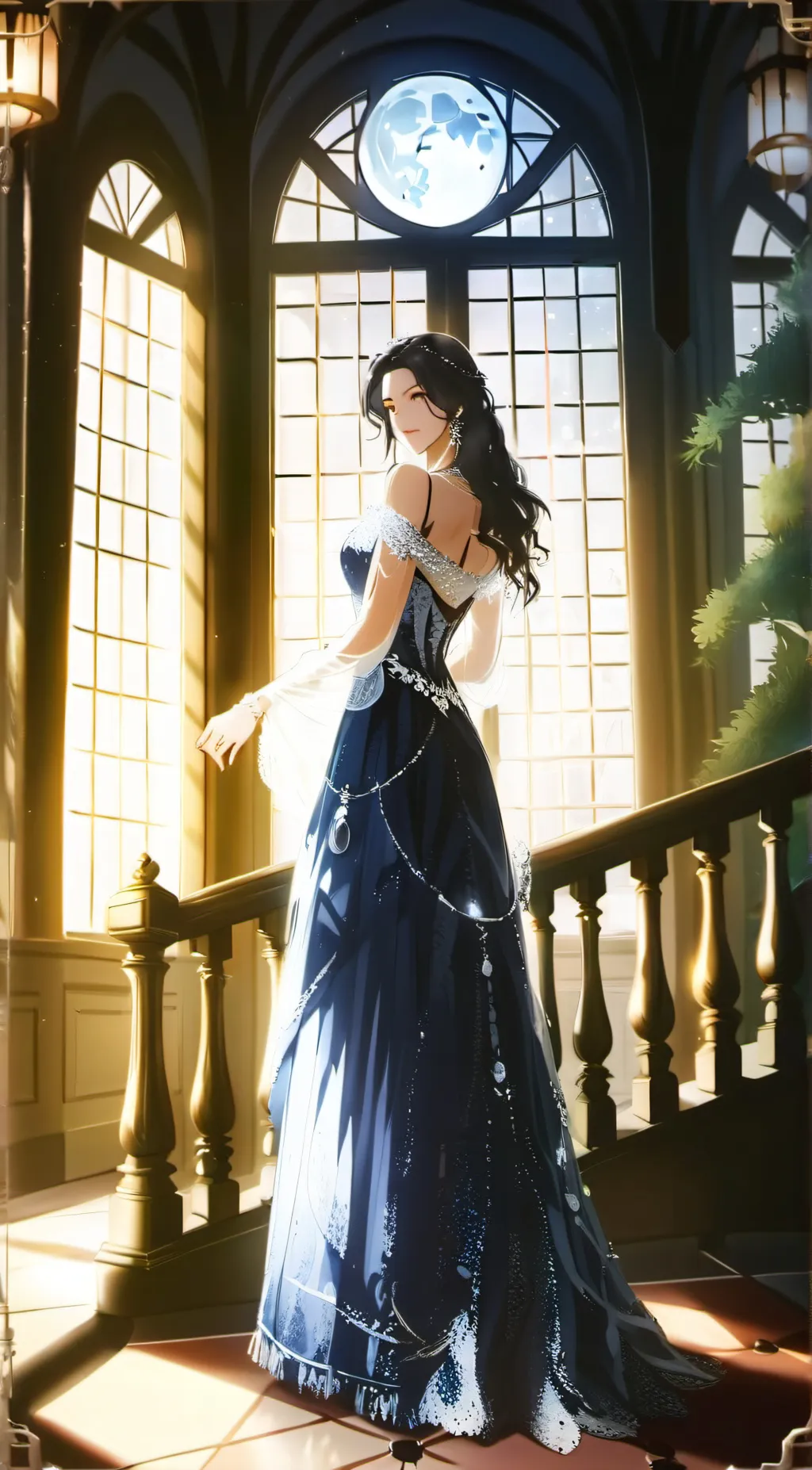 ai character: Starlight  background