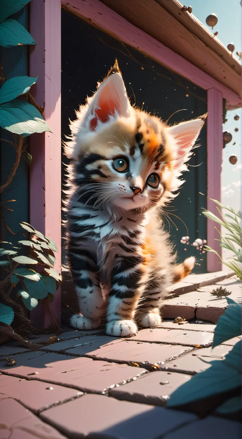 ai character: Leona background