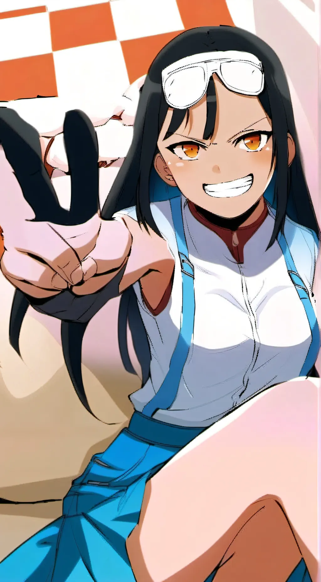 ai character: Nagatoro background