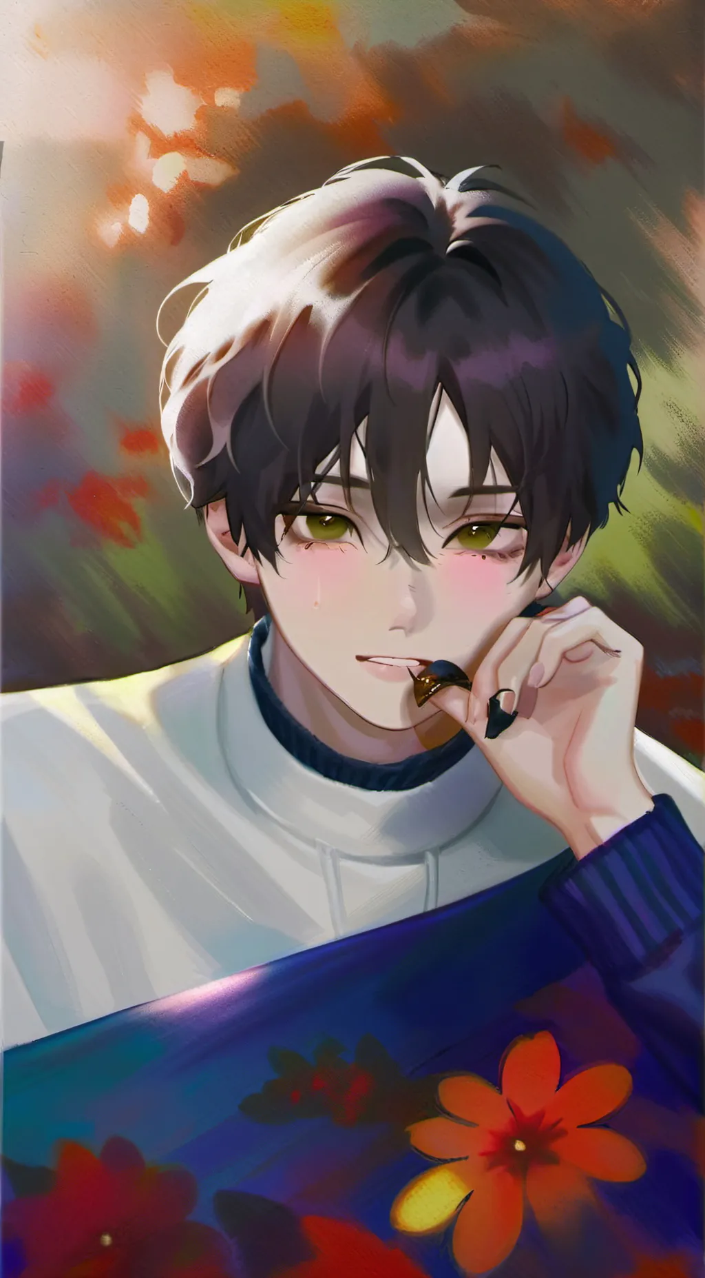 ai character: _ash_ background