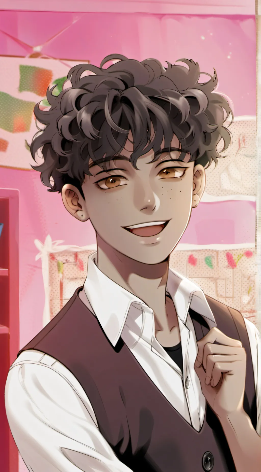 ai character: Cris junior  background