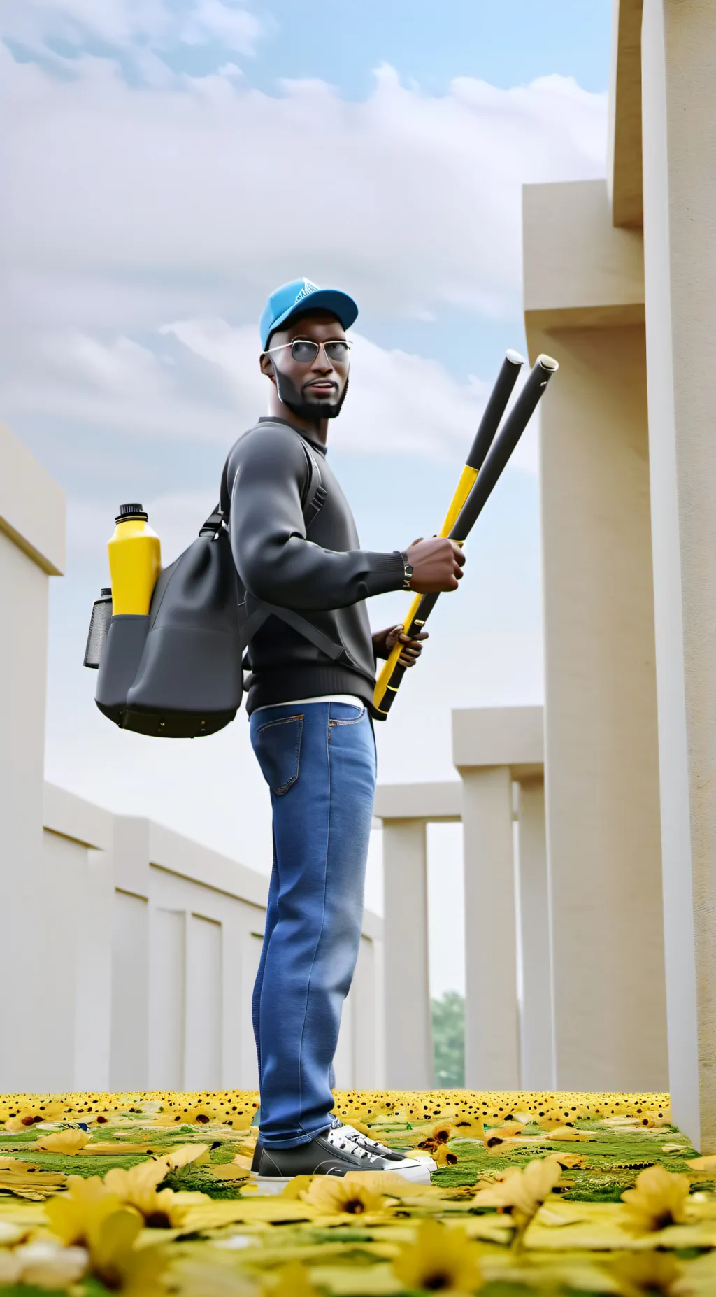 ai character: Zach background