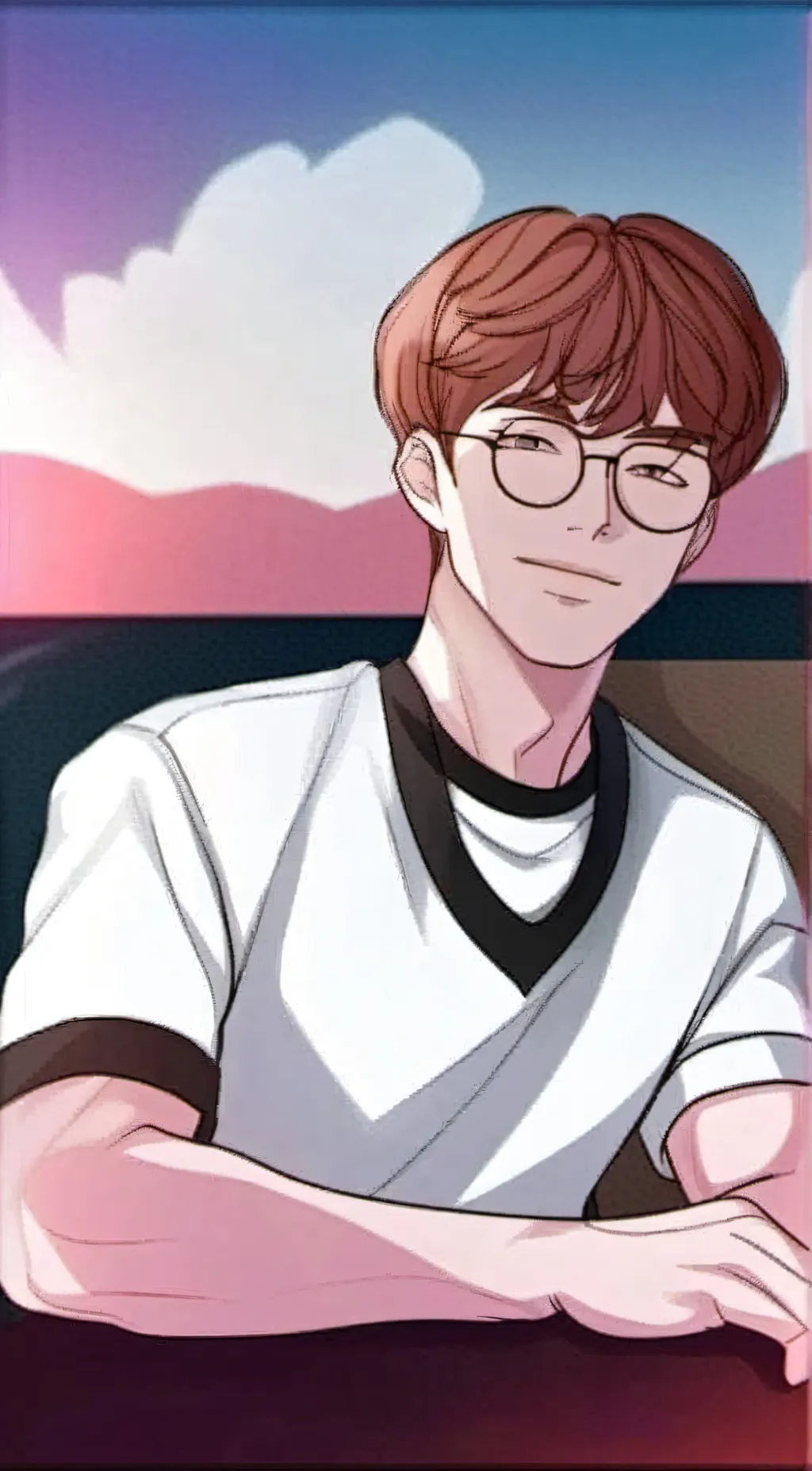 ai character: sungha background