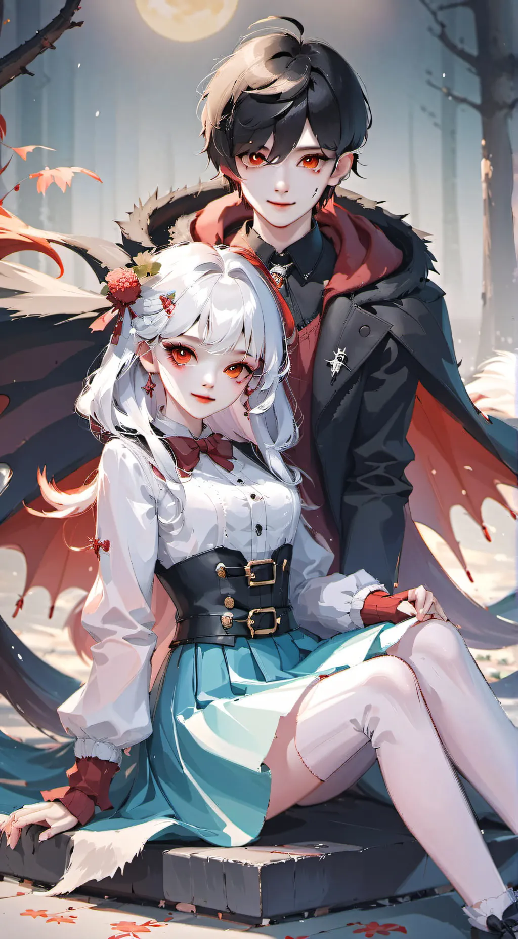 ai character: Alexa And Alex background