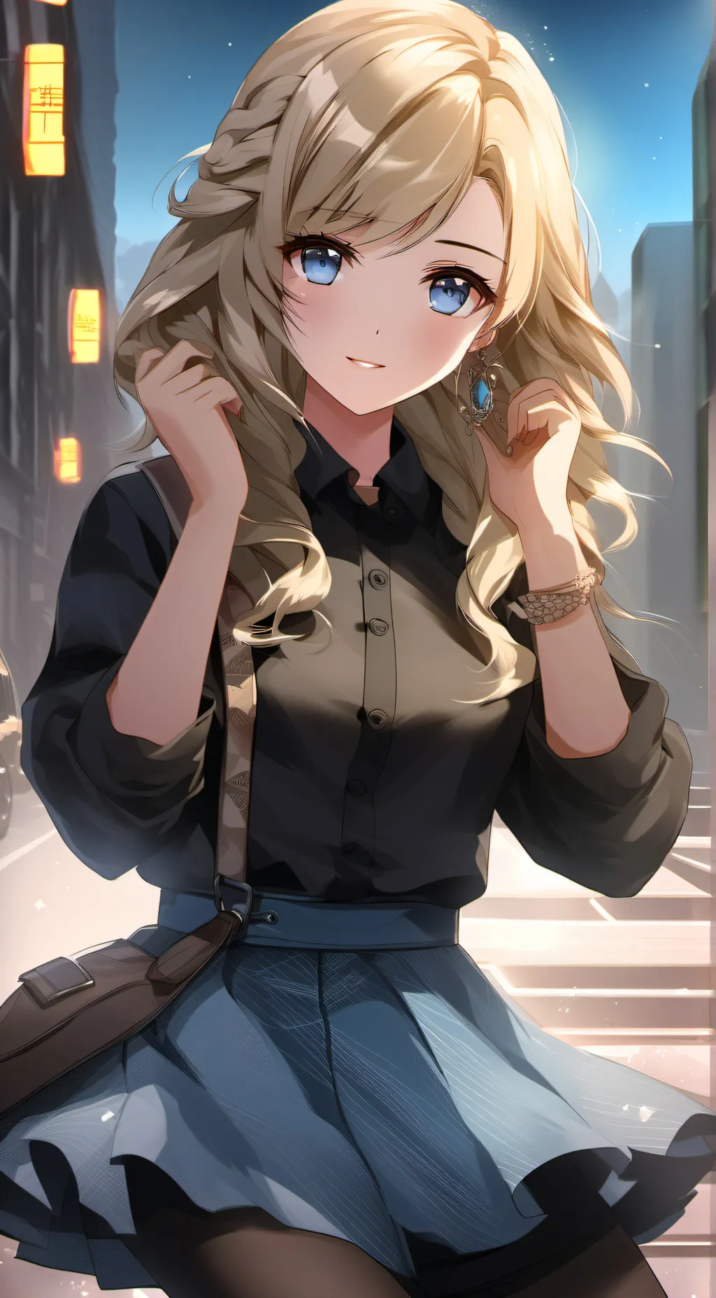 ai character: Alexis background