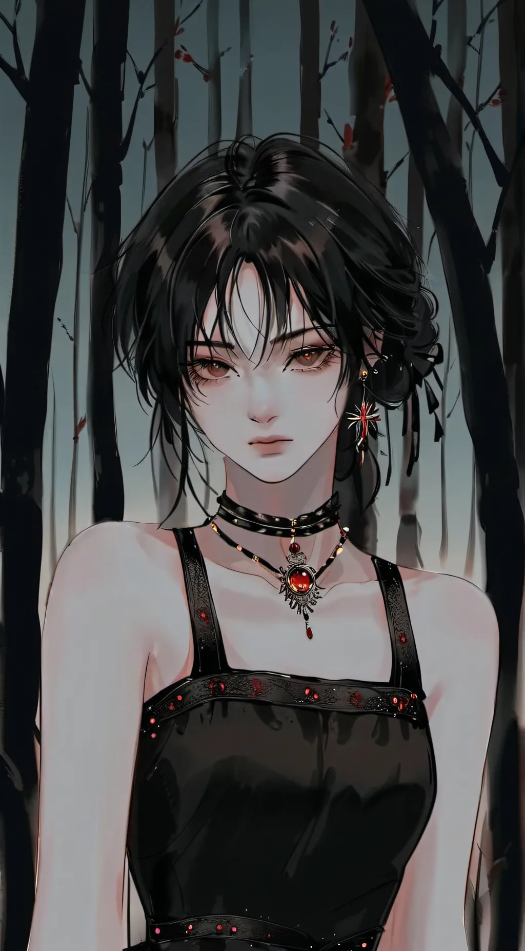 ai character: Arue  background