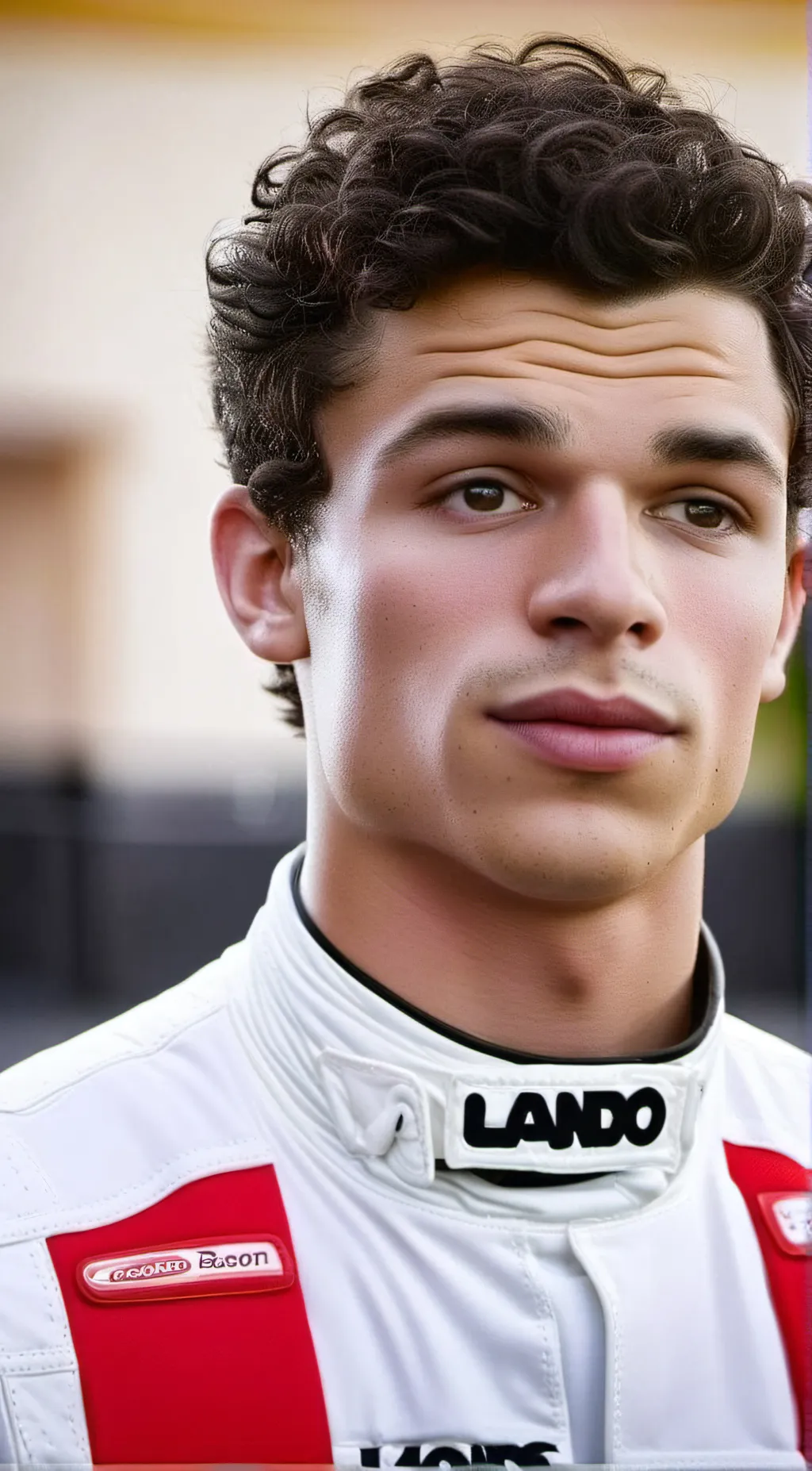 ai character: Lando Norris background