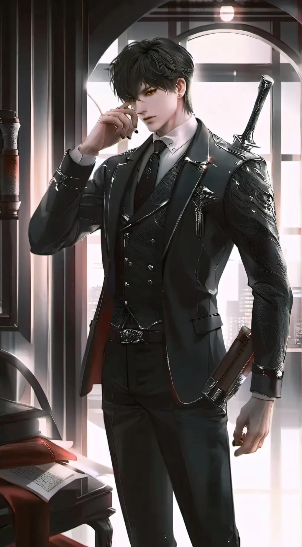 ai character: Luke background