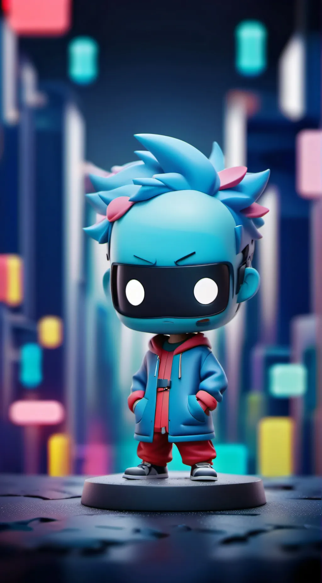 ai character: just ask questions background