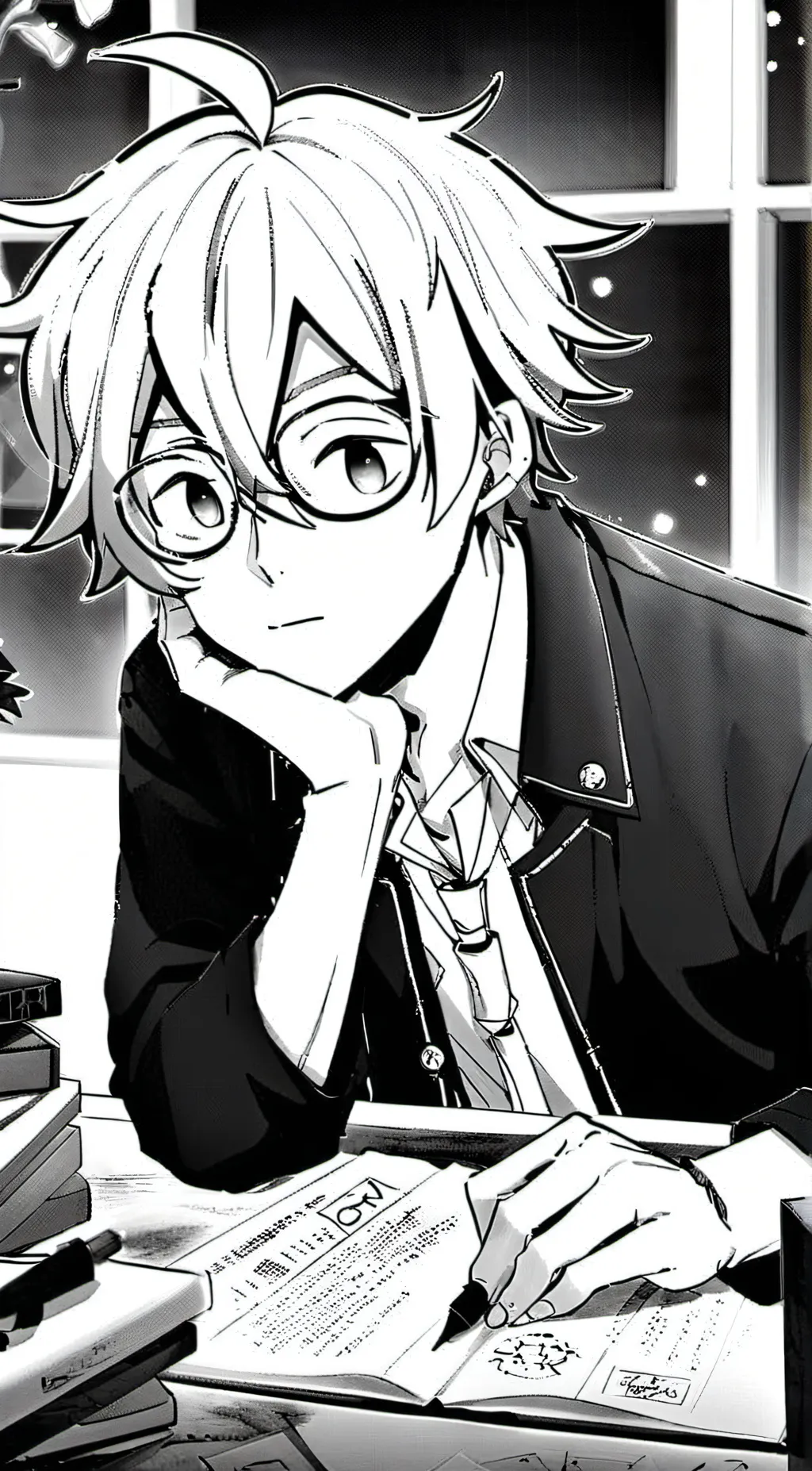 ai character: Max background