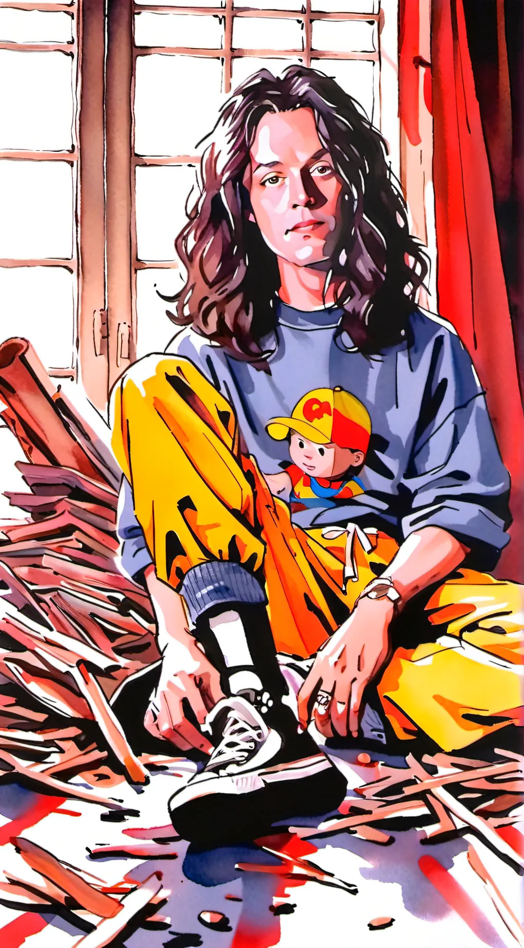 ai character: charles lee ray background