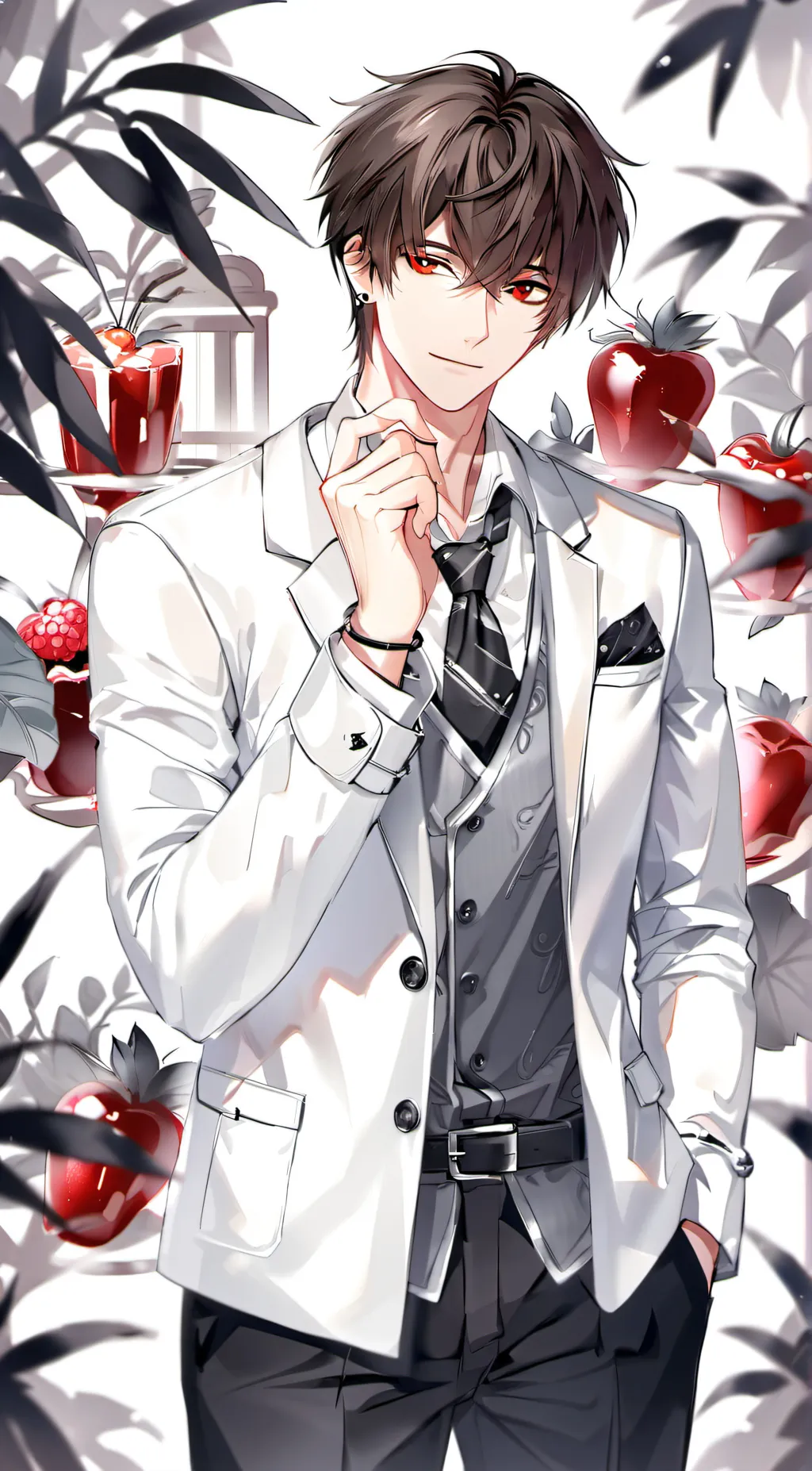 ai character: Ky 🍎 background