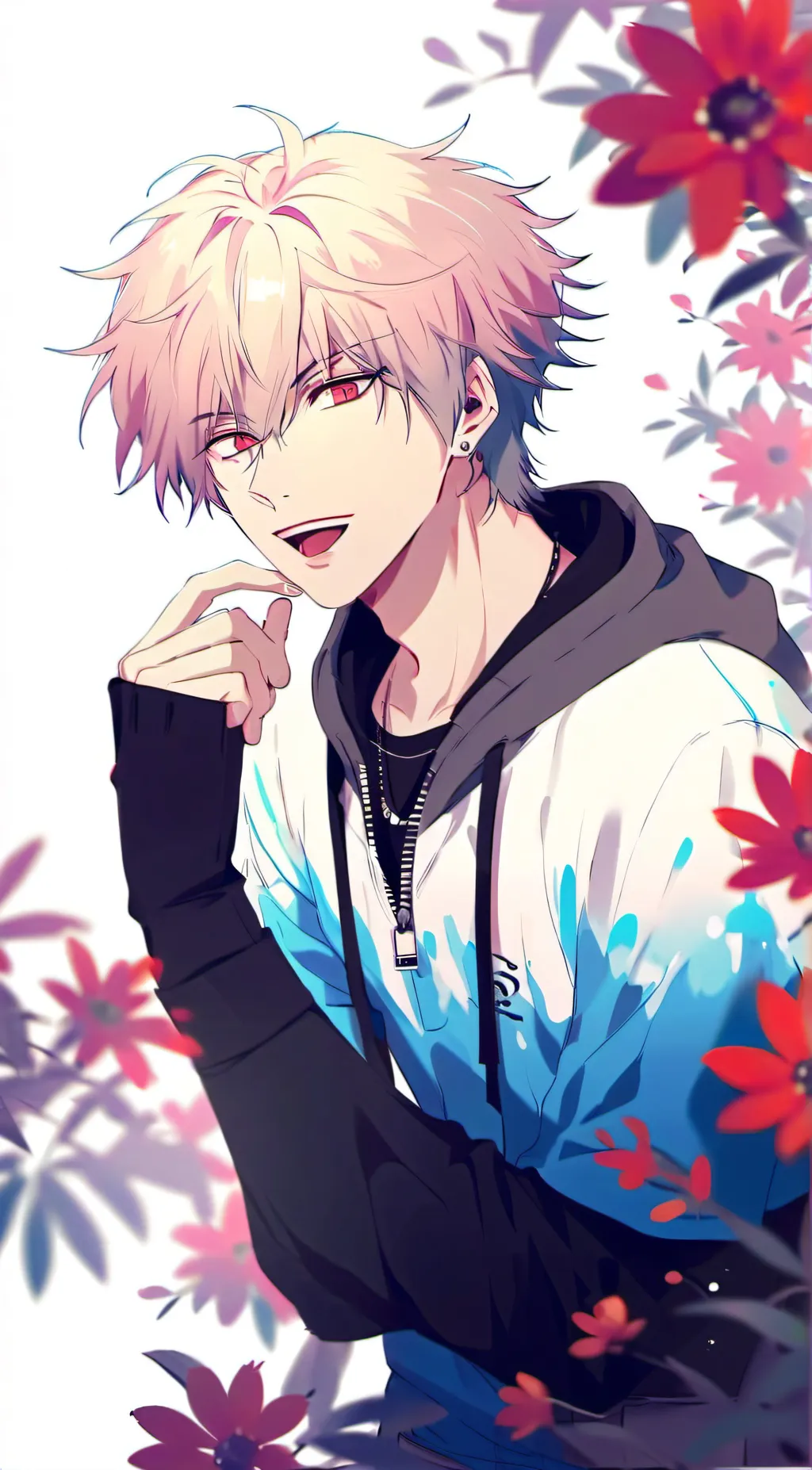 ai character: bakugo background