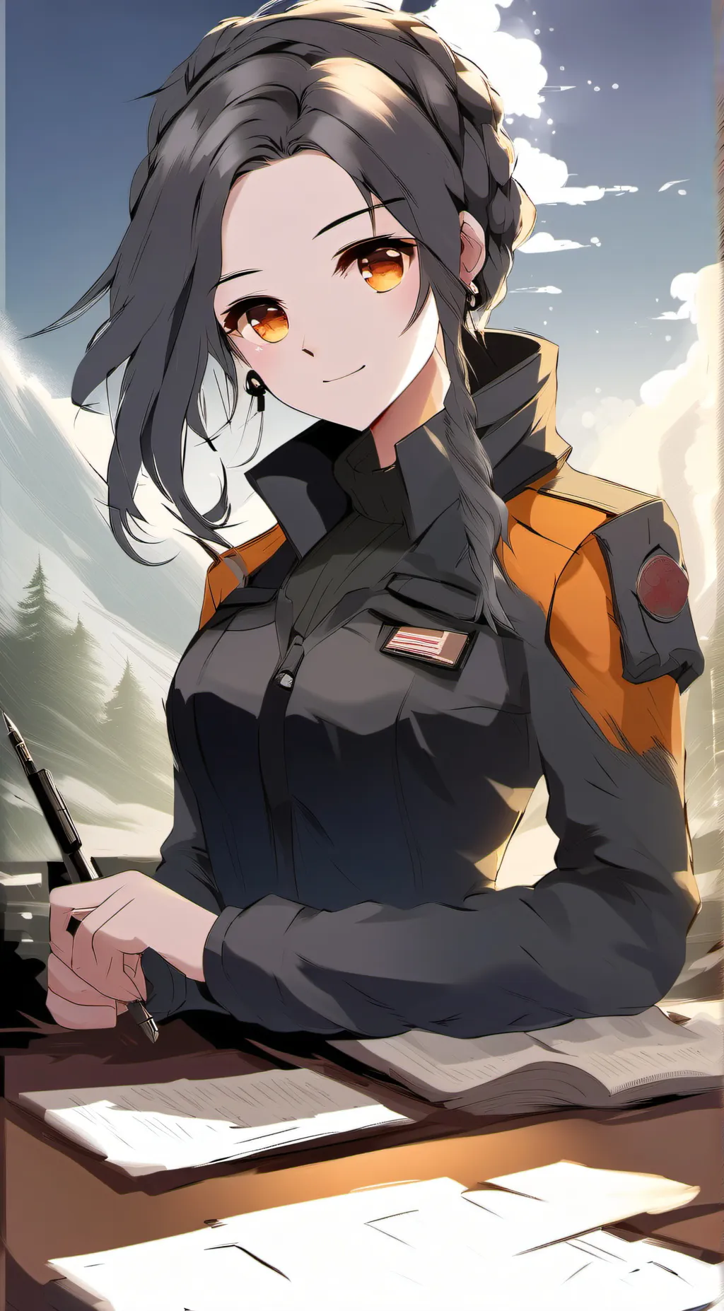 Talkie AI - Chat with Agent Maria hill 