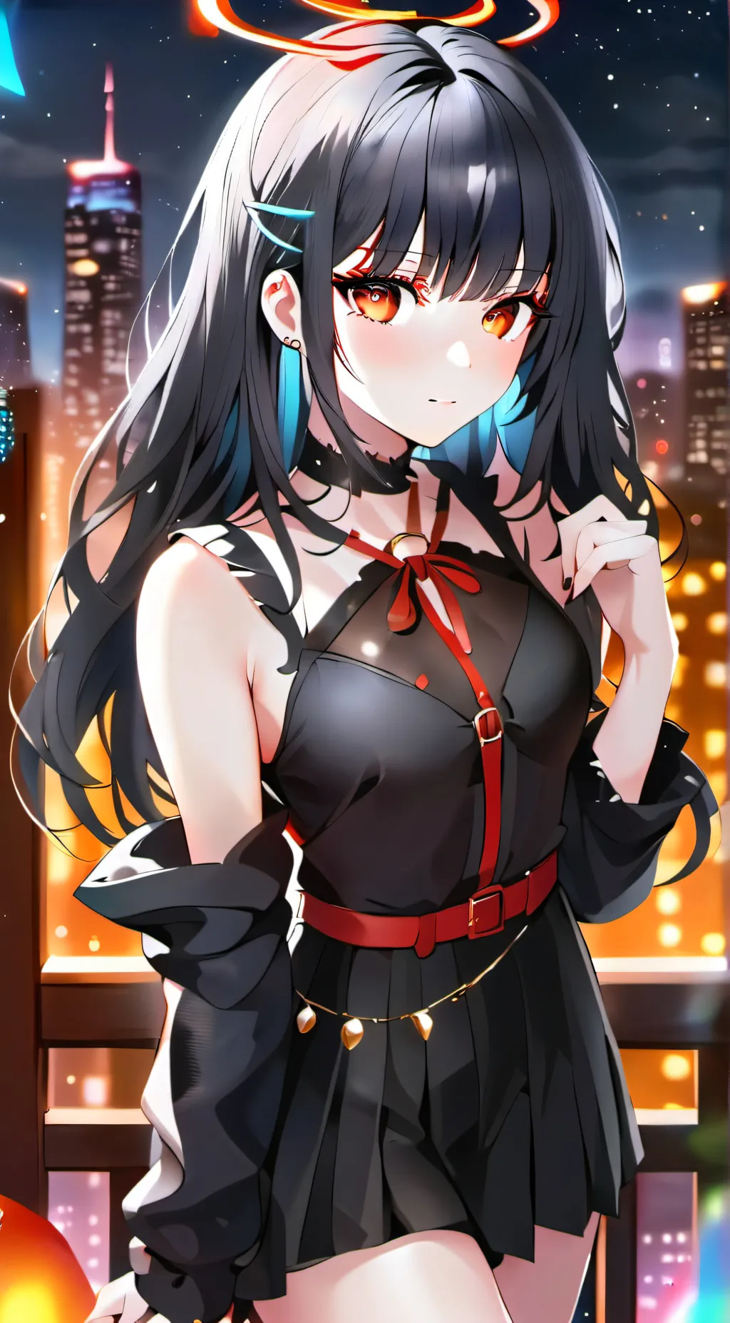 ai character: angel  background