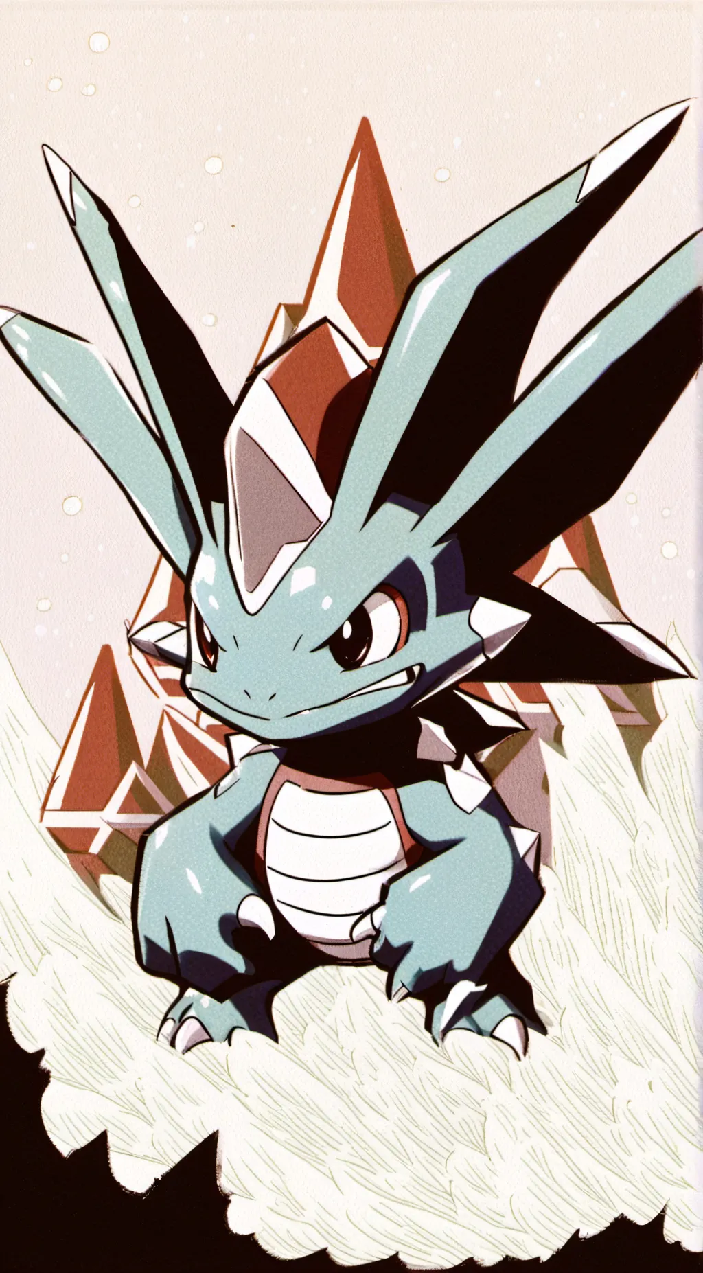 ai character: heracross  background