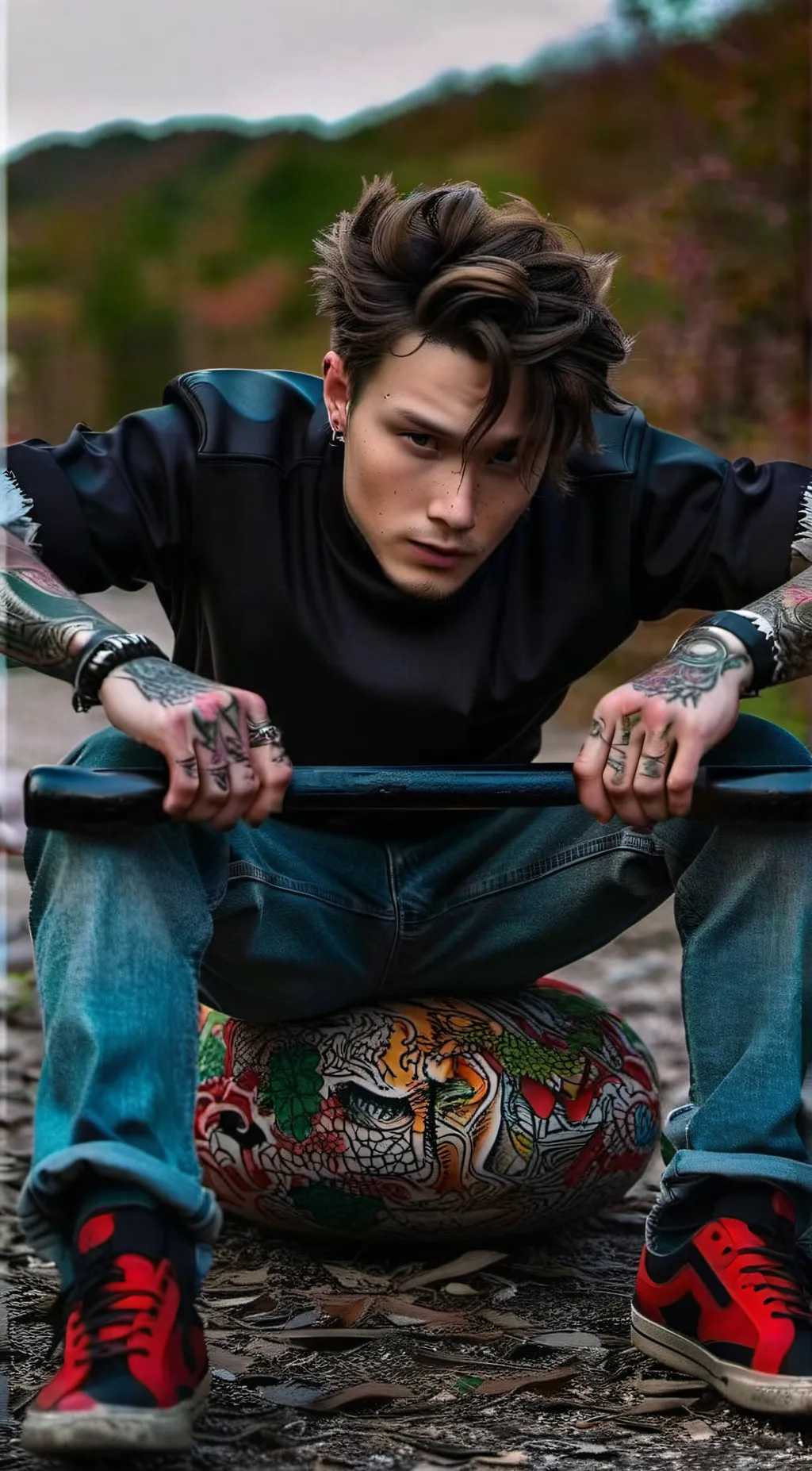 ai character: Skater BF background