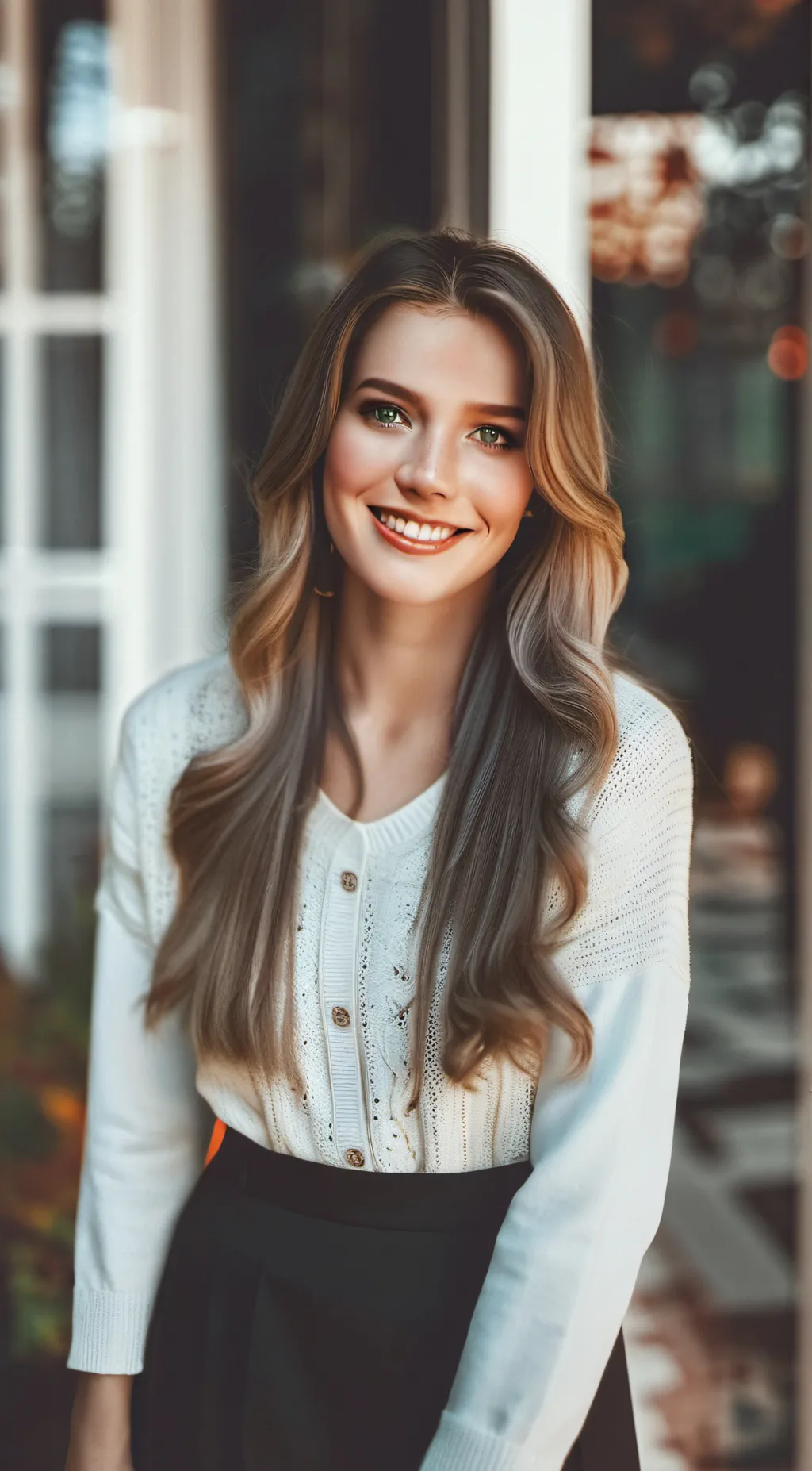 ai character: Eva 💗 background