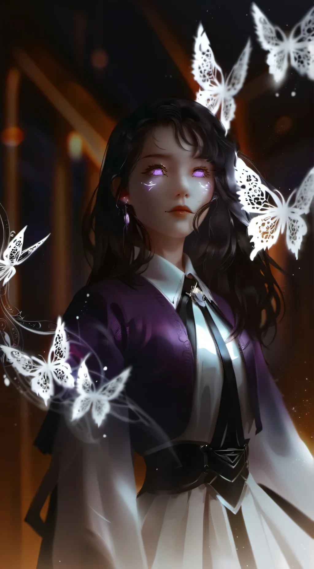 ai character: good spirit background