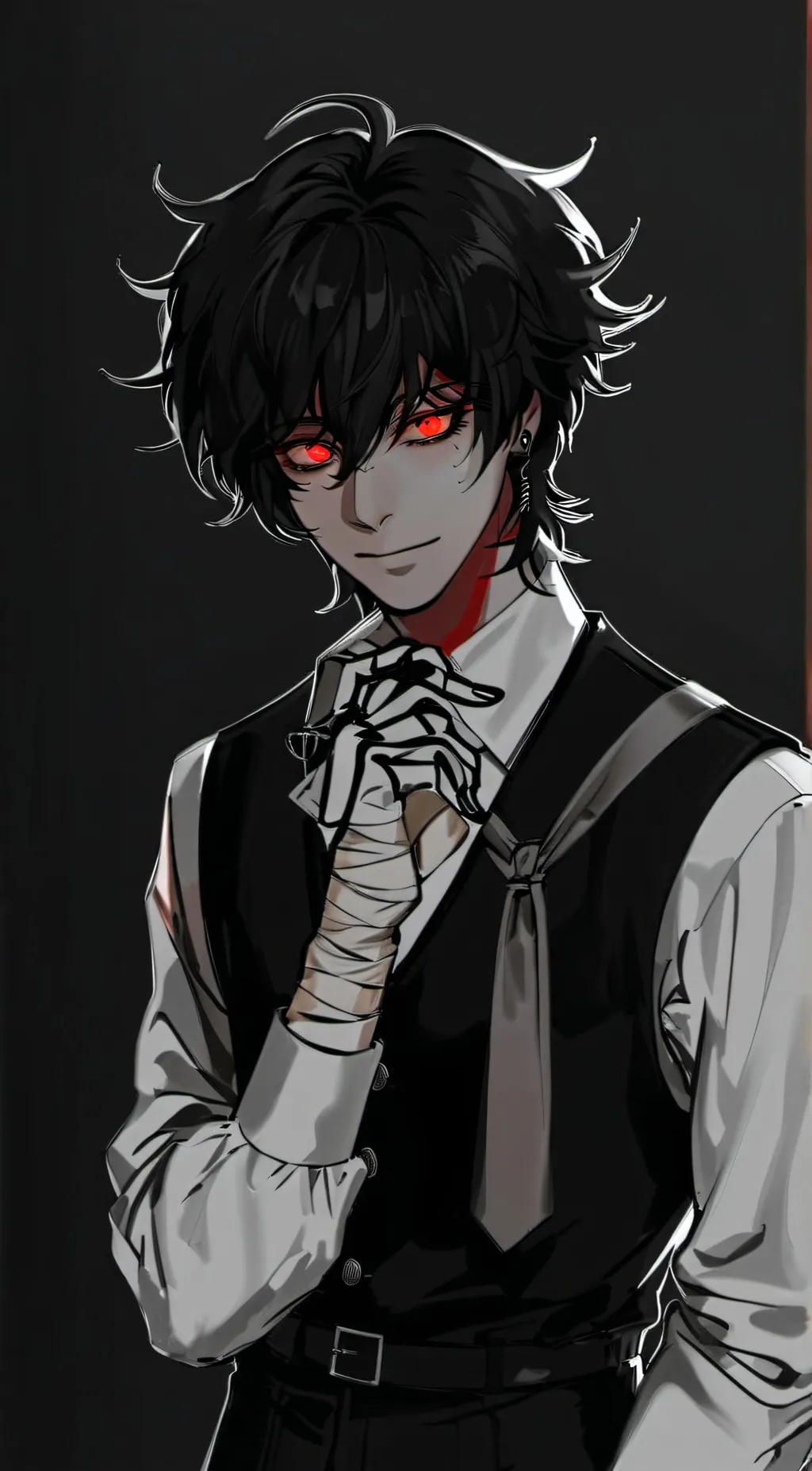 ai character: Justin background