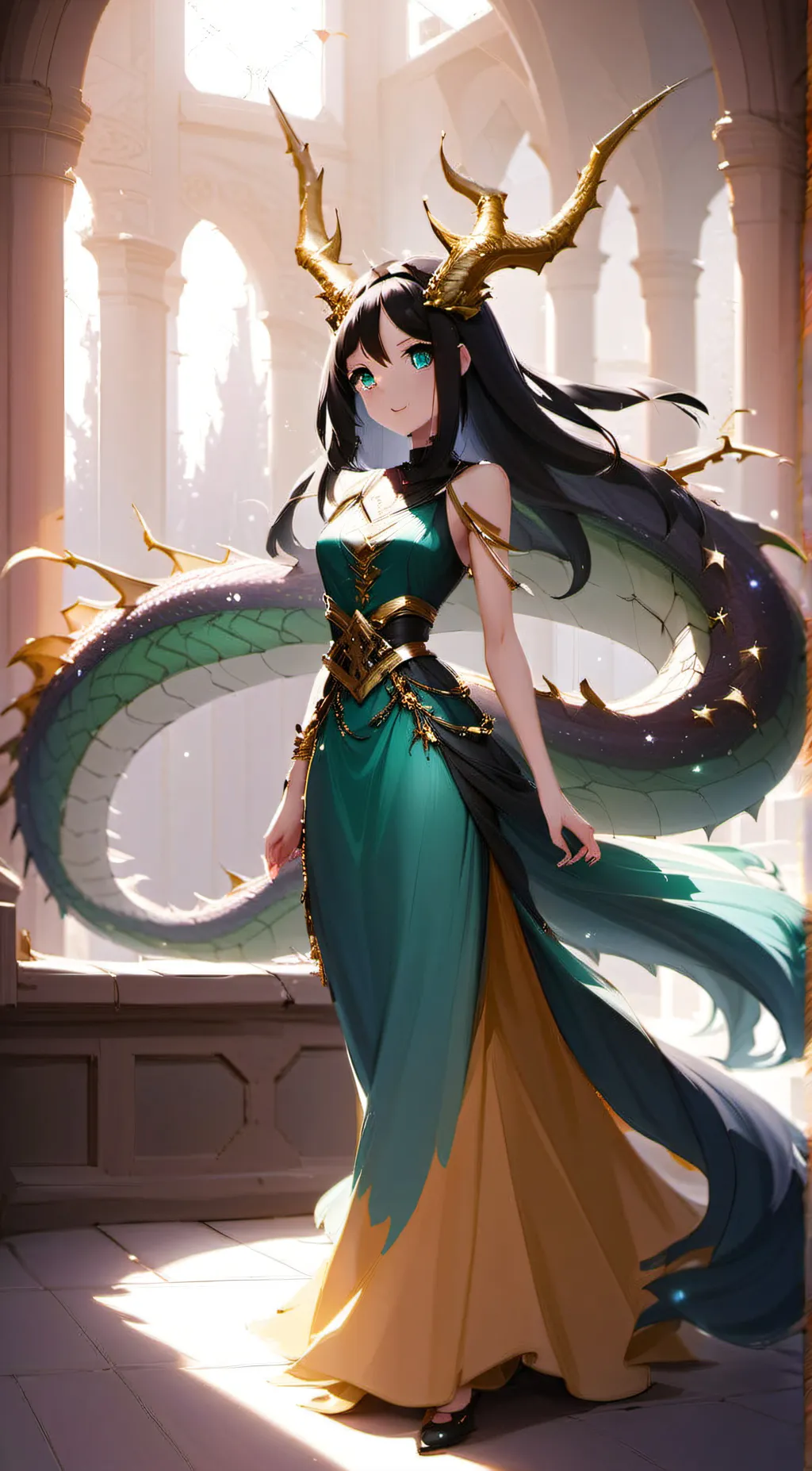 ai character: Queen Ania background