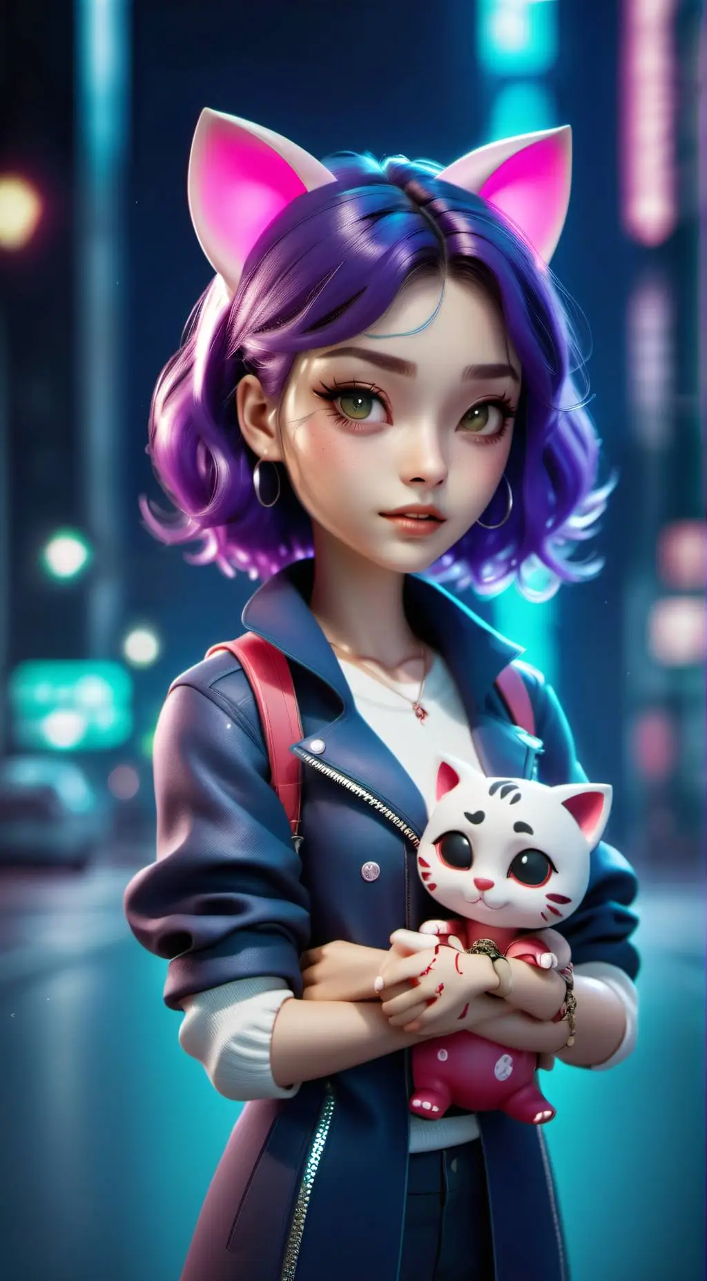 ai character: Crybaby background
