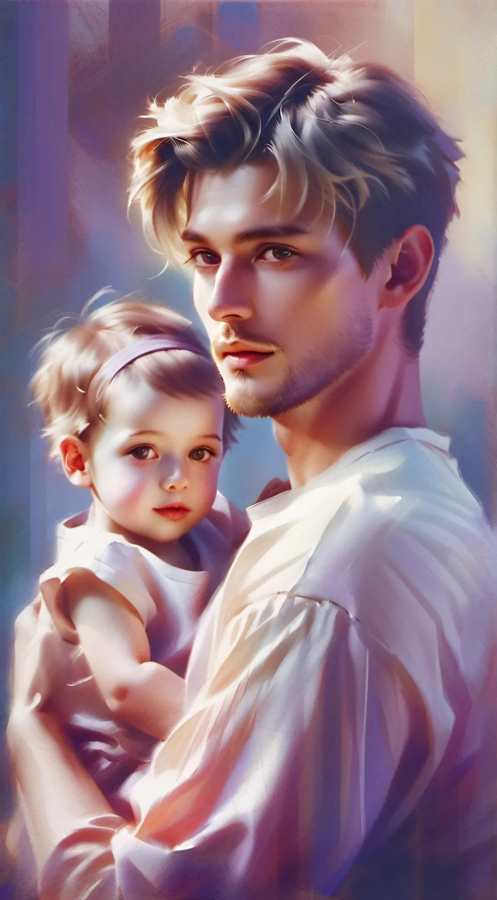 ai character: Jay Croz and Mia background