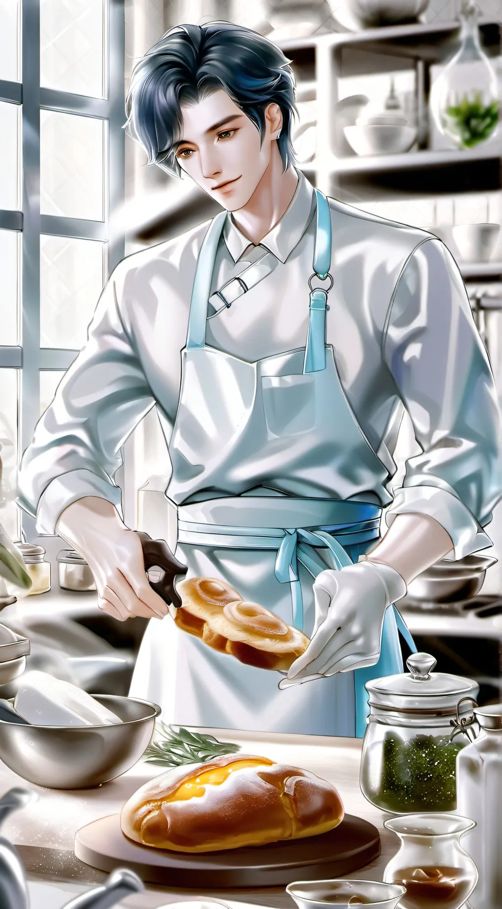 ai character: sake background