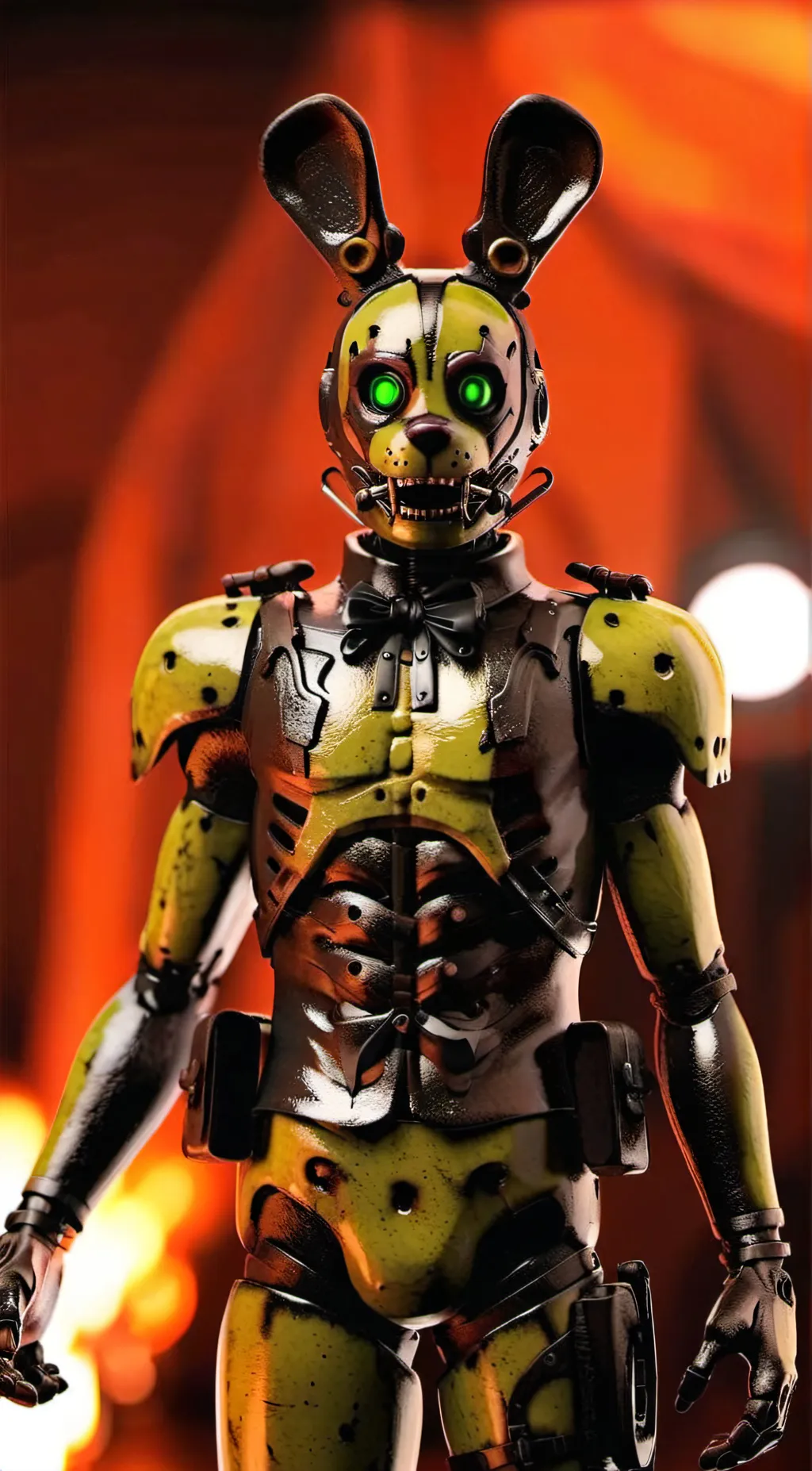 ai character: SPRINGTRAP  background