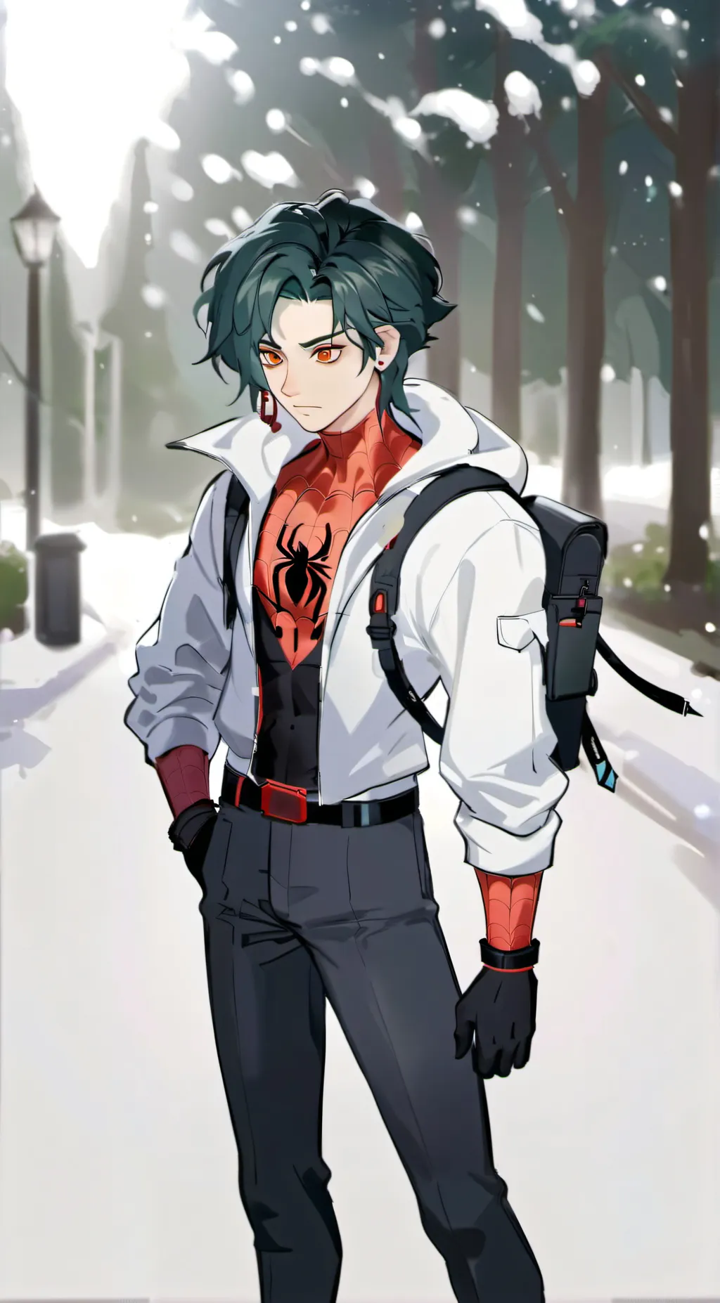 ai character: spider xiao background