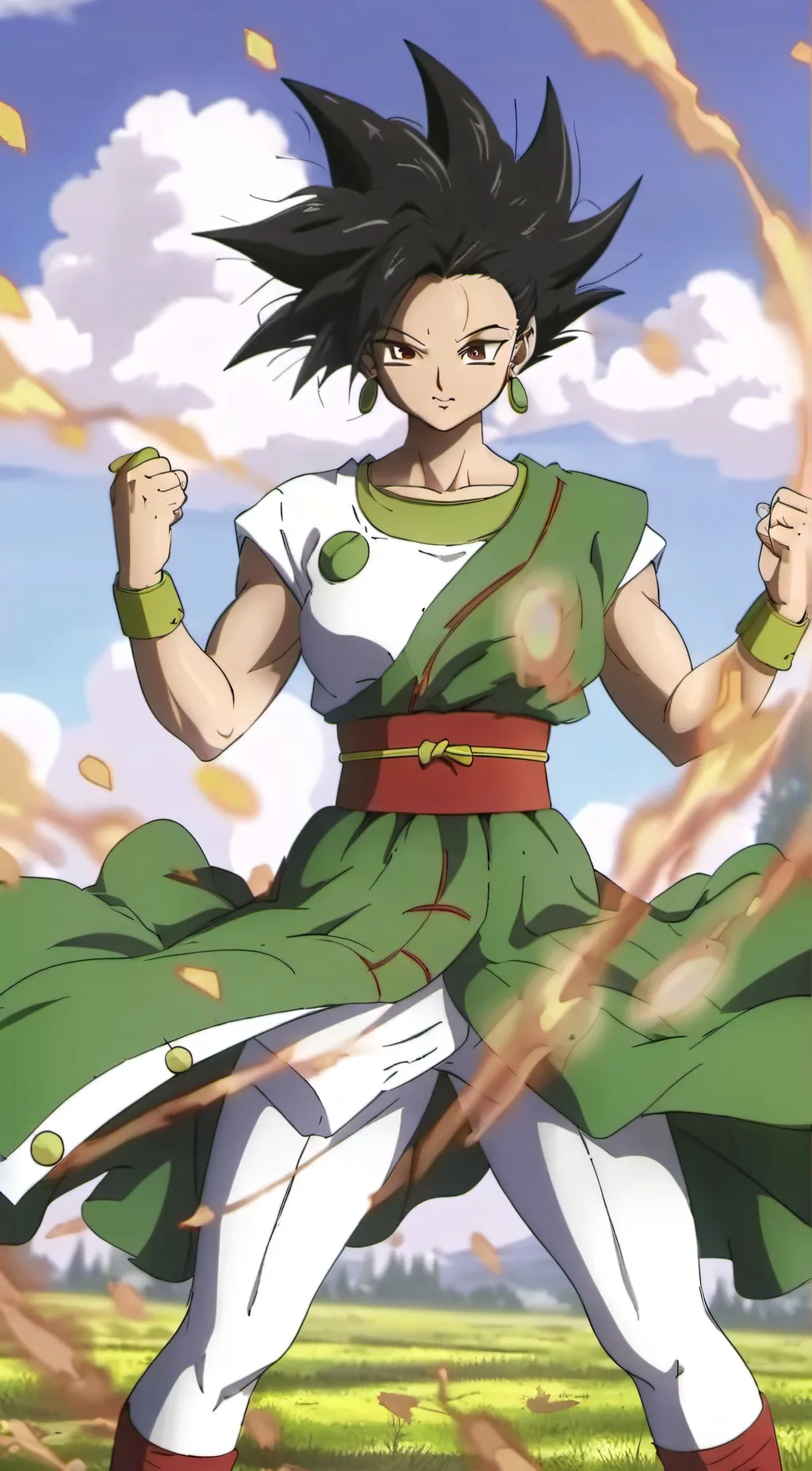 ai character: kefla  background