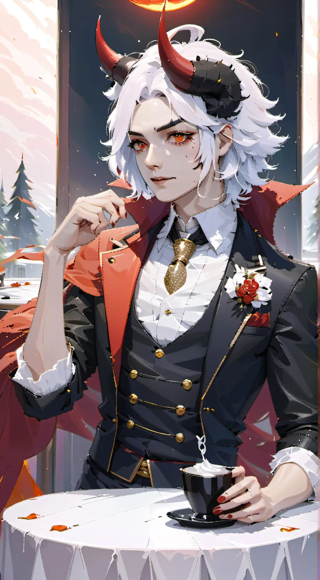 ai character: James  background