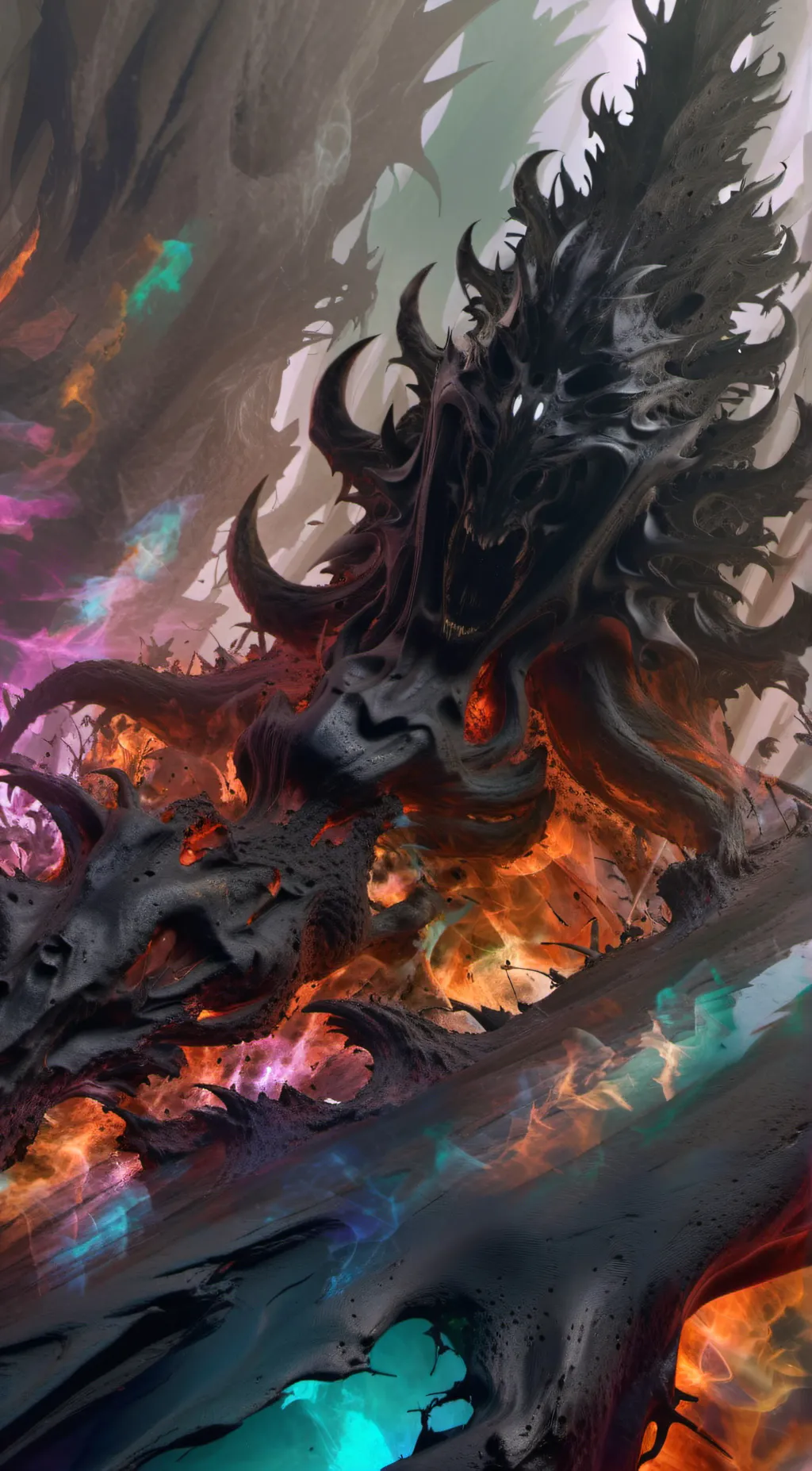 ai character: corruption background