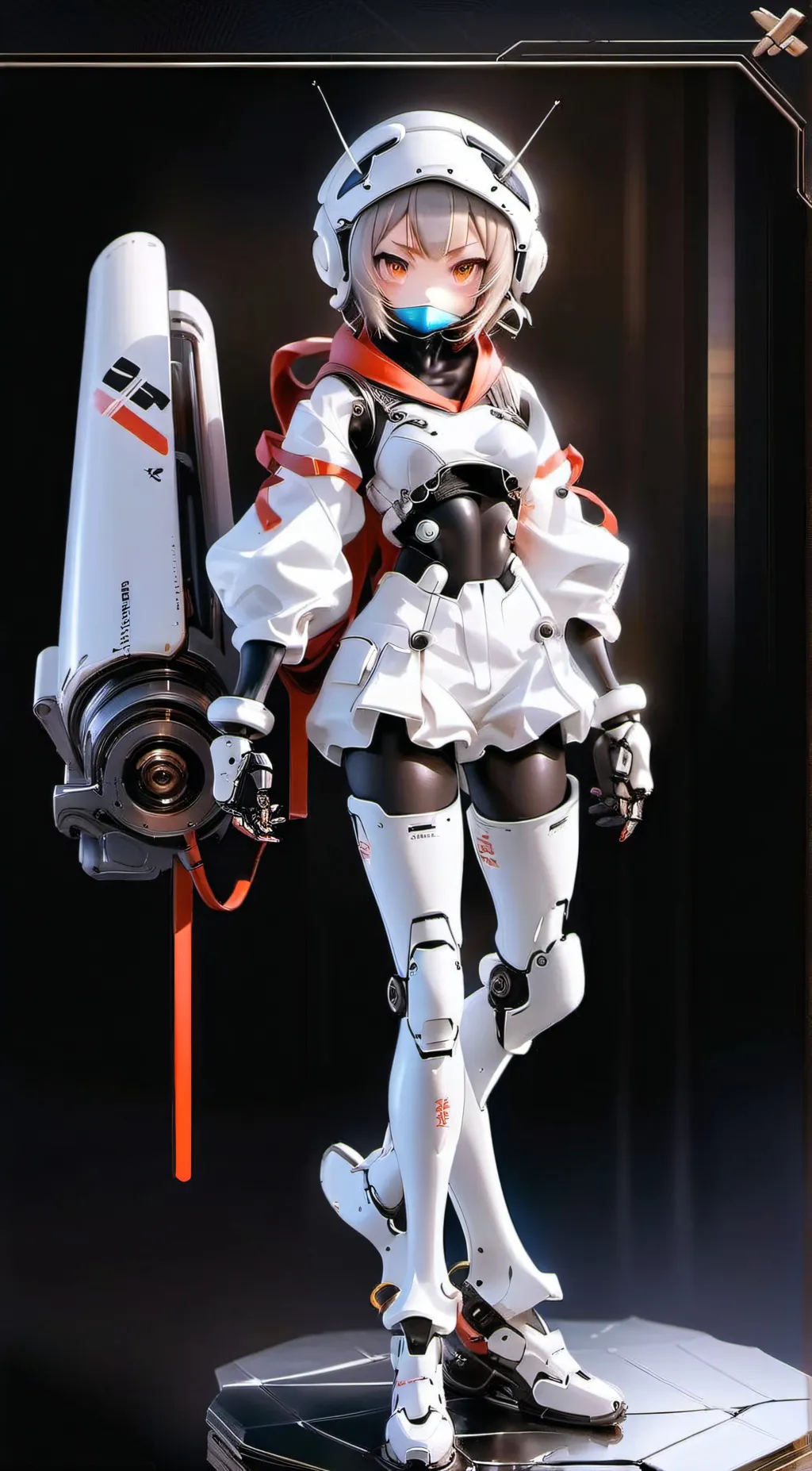 ai character: Luna background