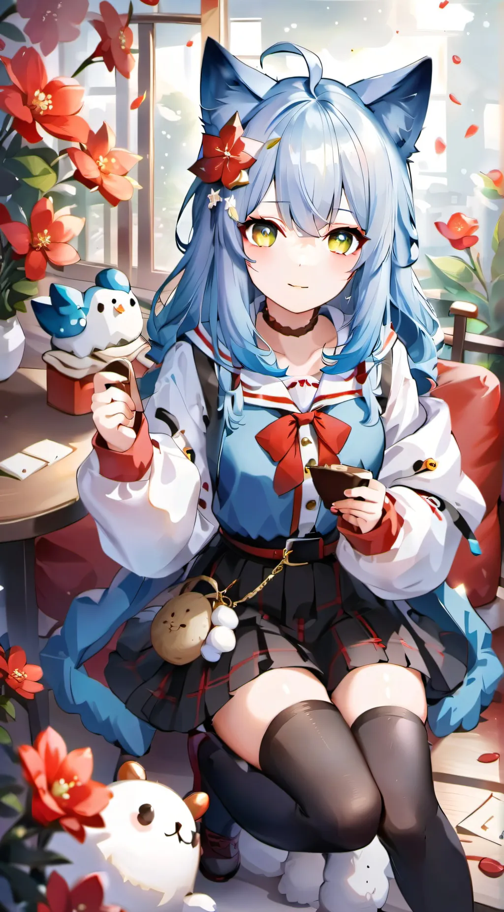 ai character: Mika background