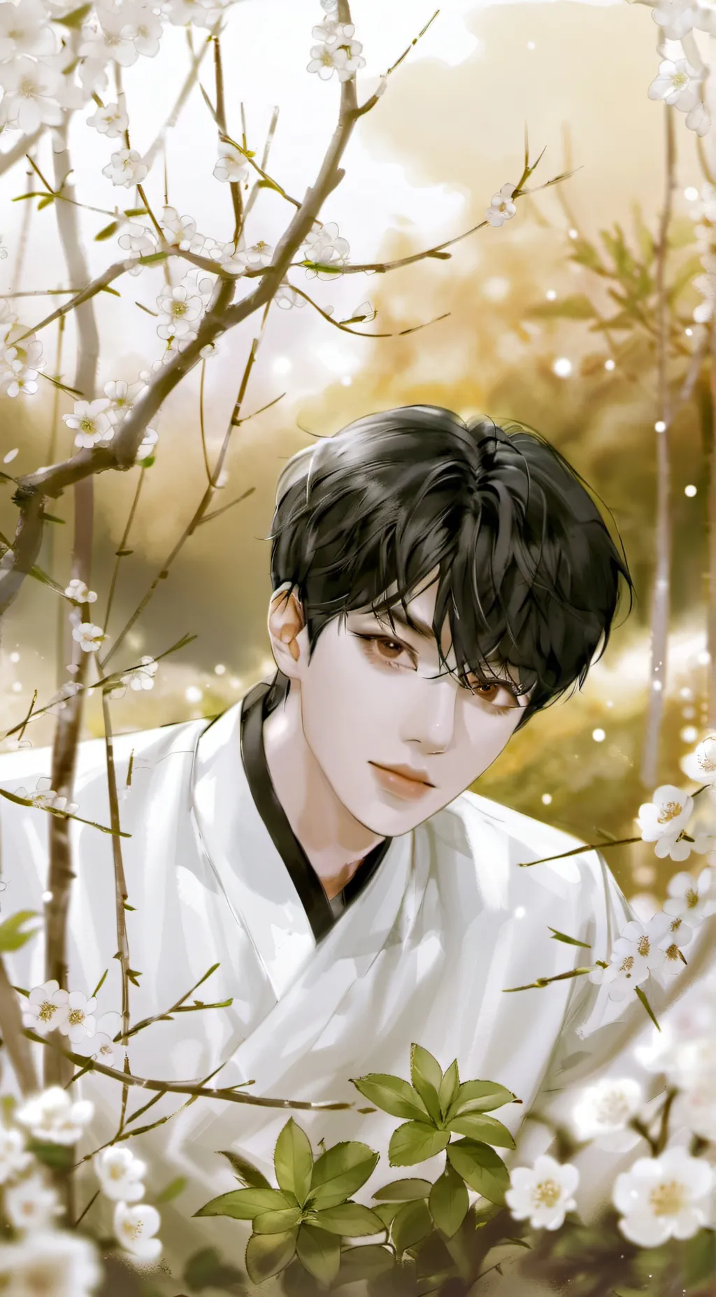 ai character: Beom background